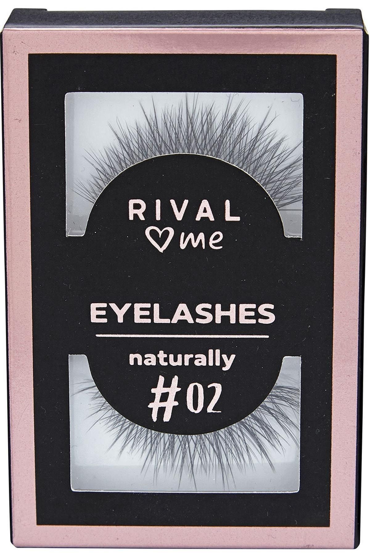 Rival Loves Me Takma Kirpik No:02 Naturally 1 Çift