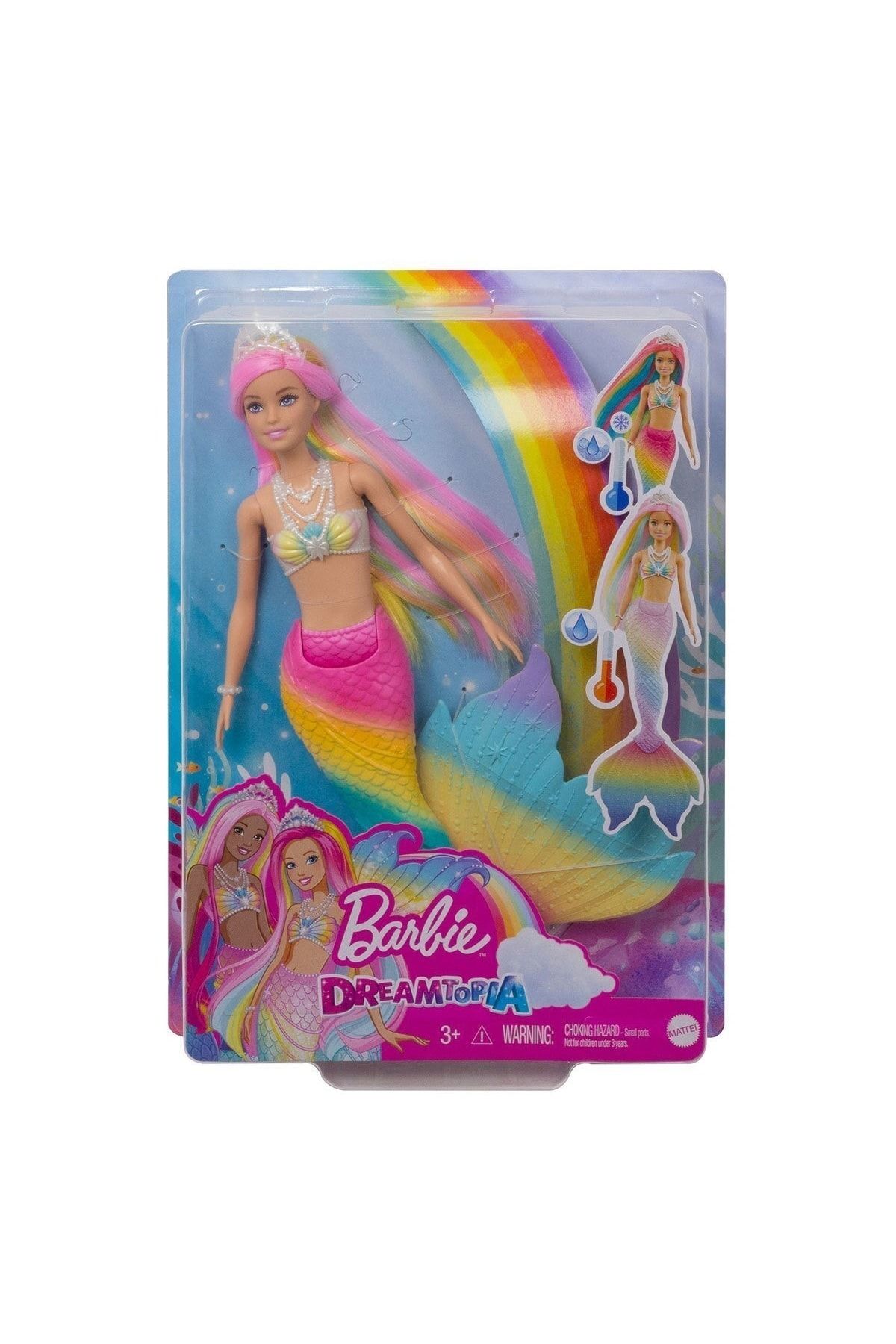 Mattel Barbie Renk Değiştiren Sihirli Deniz Kızı Gtf89 1 Adet