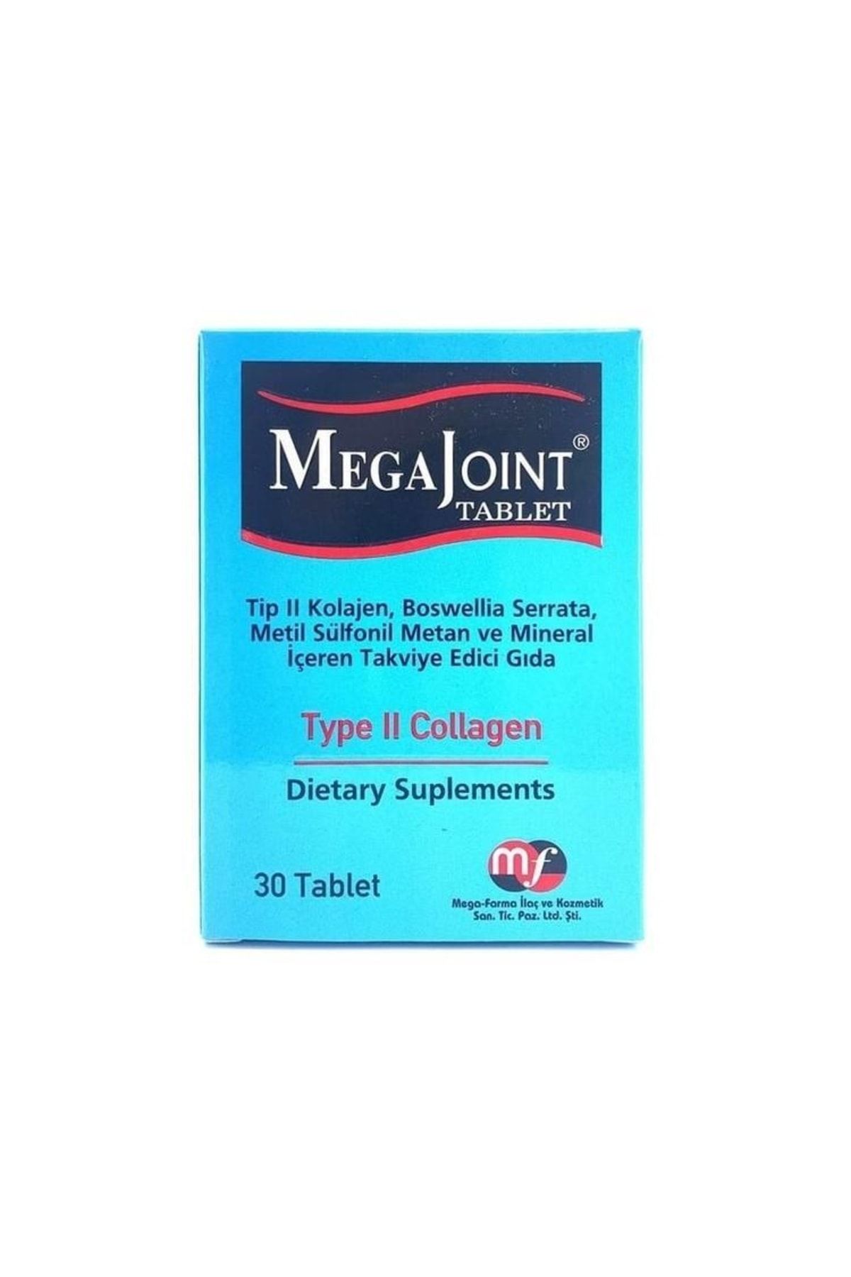 Mega-Farma Mega Joint Tip Iı Kolajen 30 Tablet