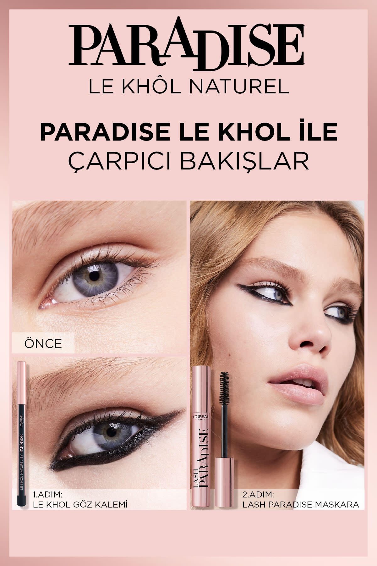 Kahverengi Göz Kalemi - L'oréal Paris Paradise Le Khol Göz Kalemi 102 Pure Espresso_6