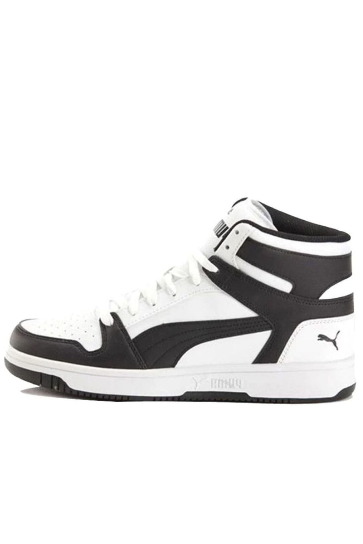 Puma Rebound Layup White/black Basketbol Ve Unisex Günlük Ayakkabı