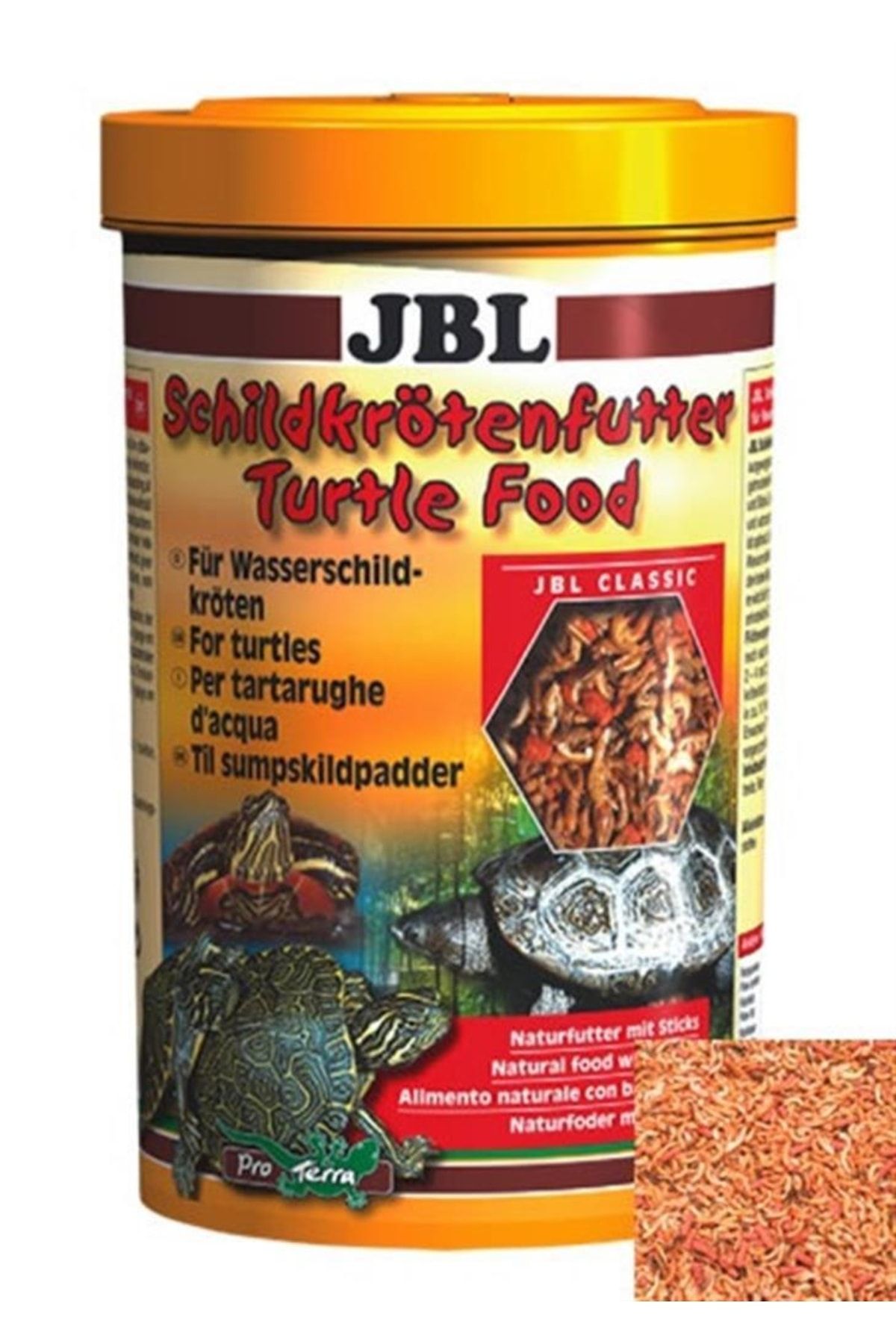 JBL Turtle Food 100ml-11 G. Kapl. Çubuk Yem