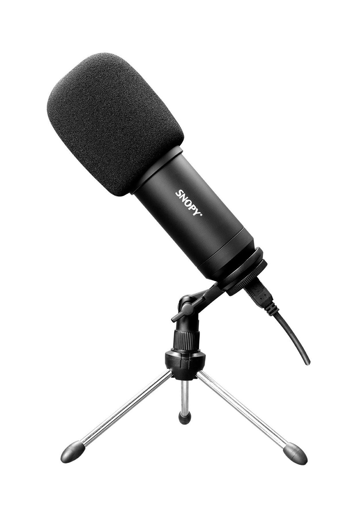 Snopy Sn-04p Siyah Çok Amaçlı Profesyonel Masaüstü Mikrofon Kiti