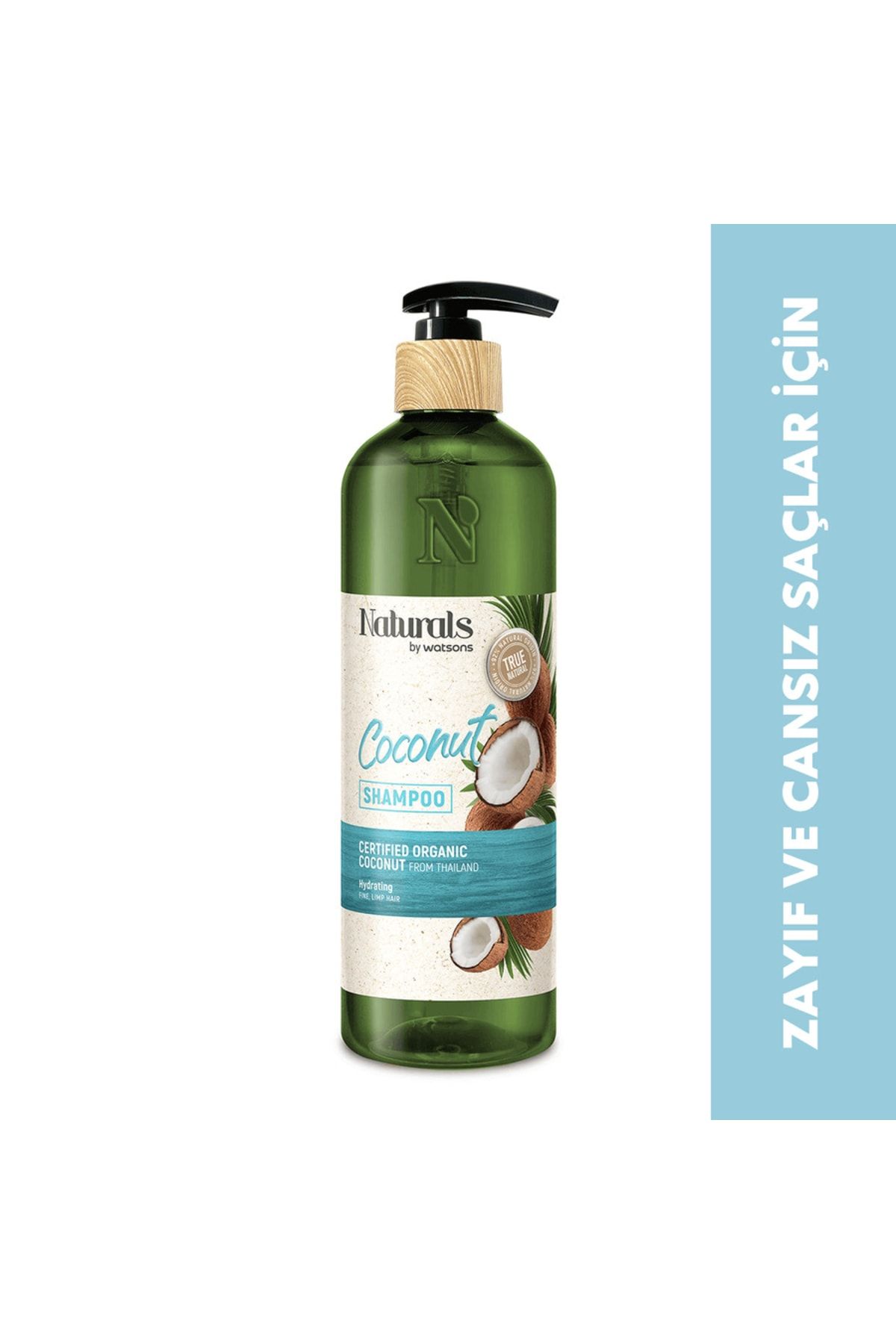Naturals By Watsons Şampuan Coconut 490 ml