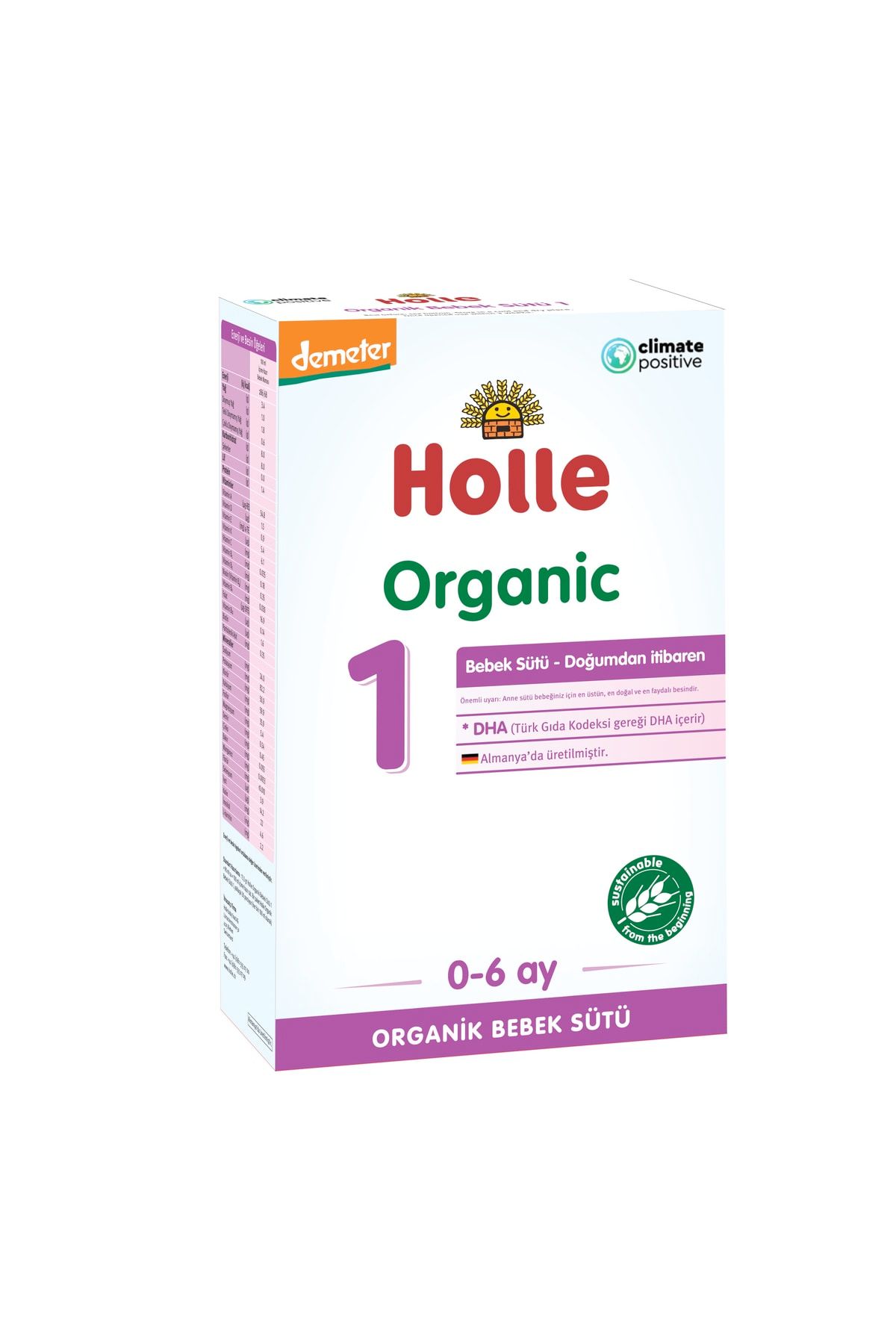 Holle Organik Bebek Sütü 1 400 Gr ( 10 Paket )