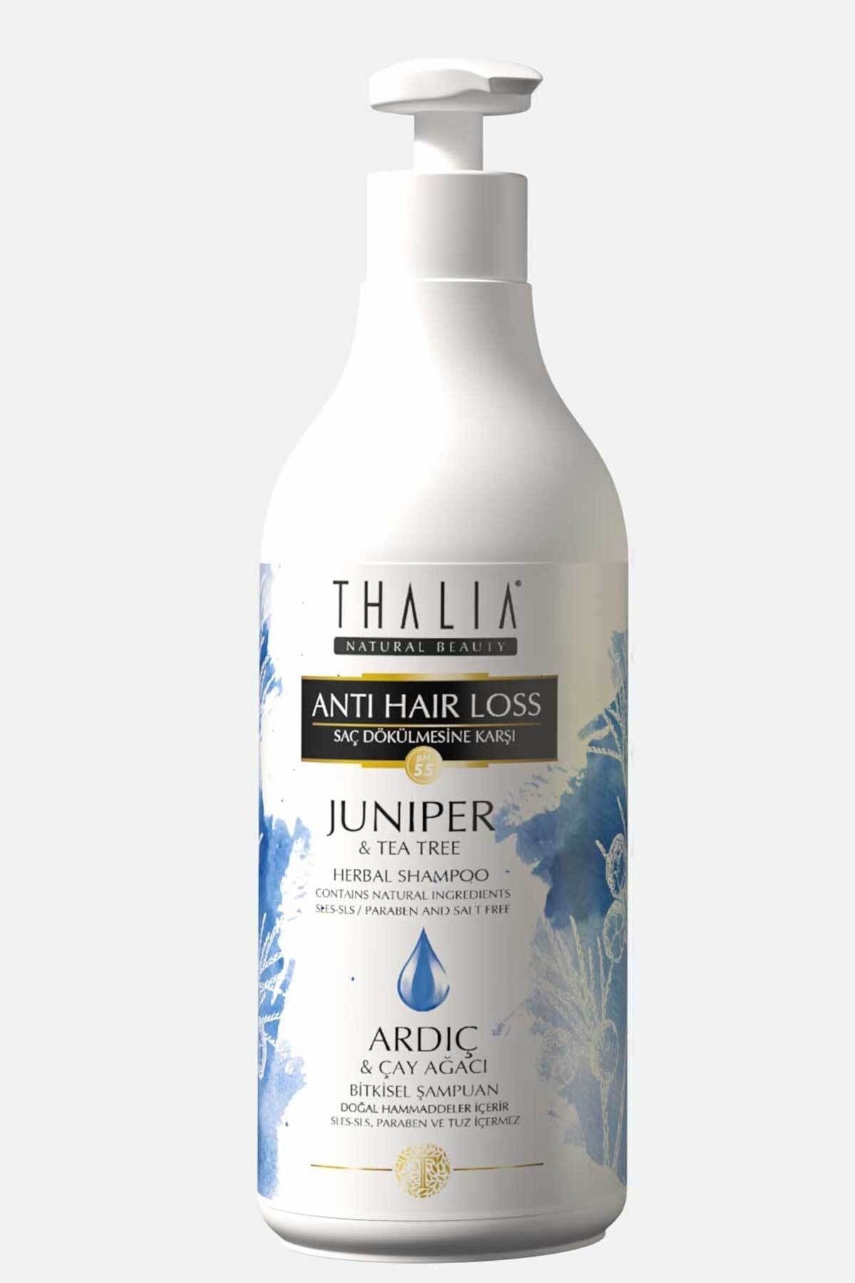 Thalia Kepek Ve Kabuklanmayı Önlemeye Yardımcı Ardıç Ve Çay Ağacı Yağlı Saç Bakım Şampuanı - 500 ml