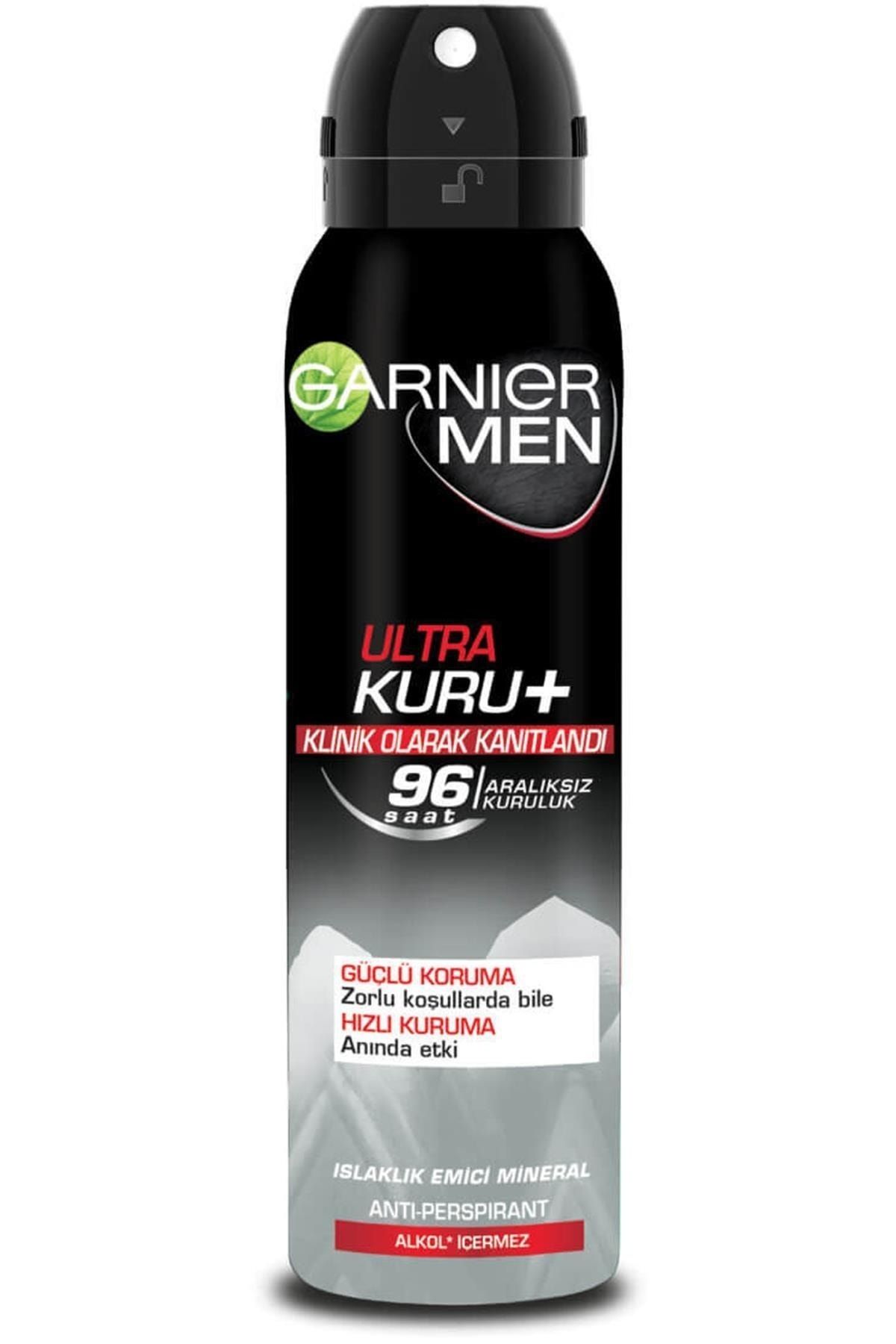 Garnier Garnier Men Ultra Kuru+Sprey 150 Ml