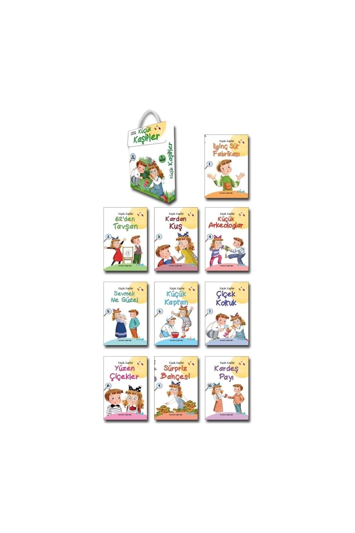 Dikkat Çocuk Yayınları Dikkat Çocuk Küçük Kaşifler 10 Kitap