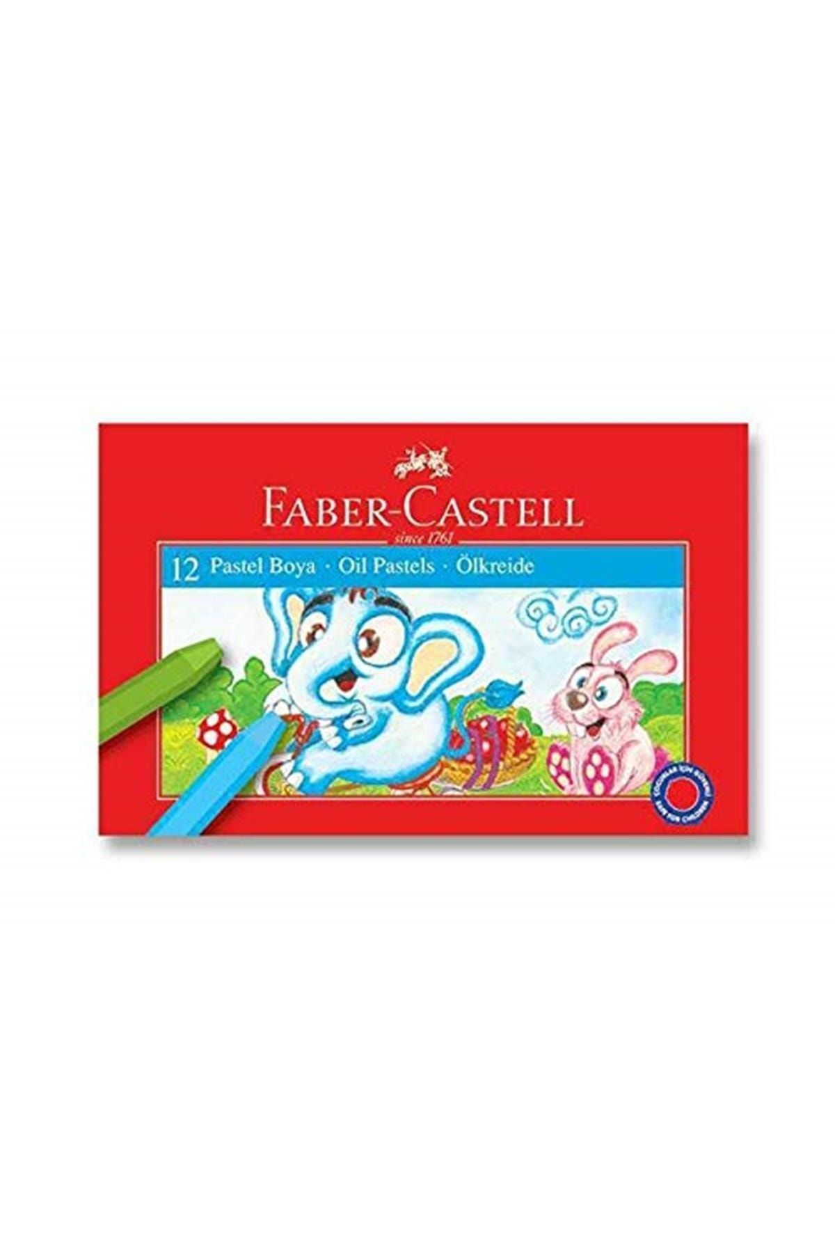 Faber Castell Faber-castell Pastel Boya Karton Kutu 12 Renk