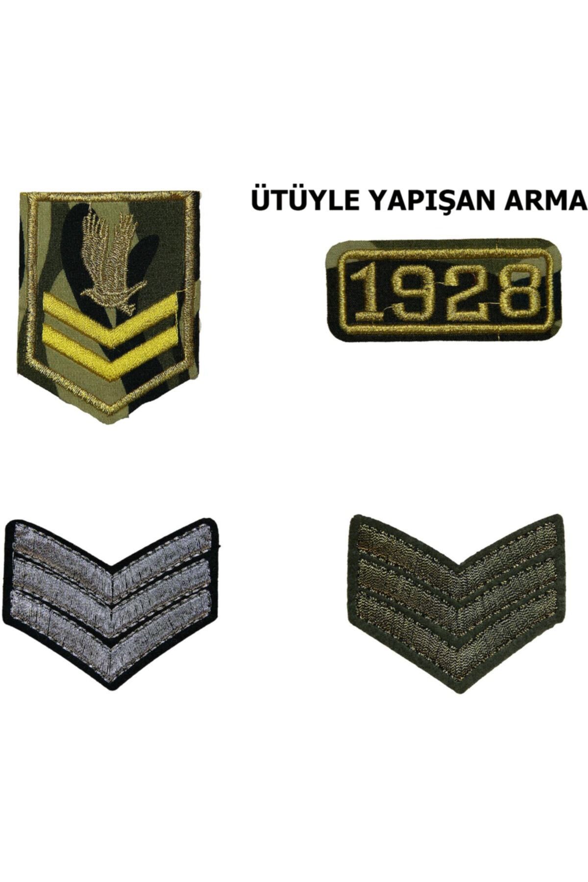 HALFART Askeri Seri 1 Arma Yama Patch Sticker