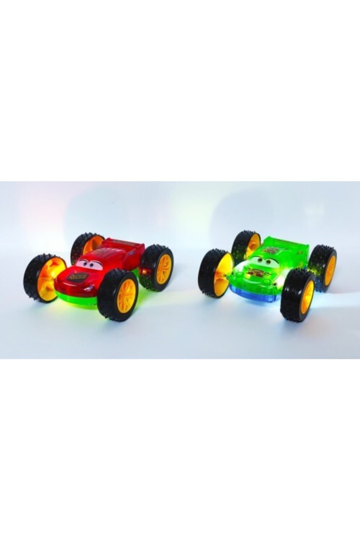 Brother Toys Çift Taraflı Işıklı Takla Atan Sürtmeli Akrobat Araba