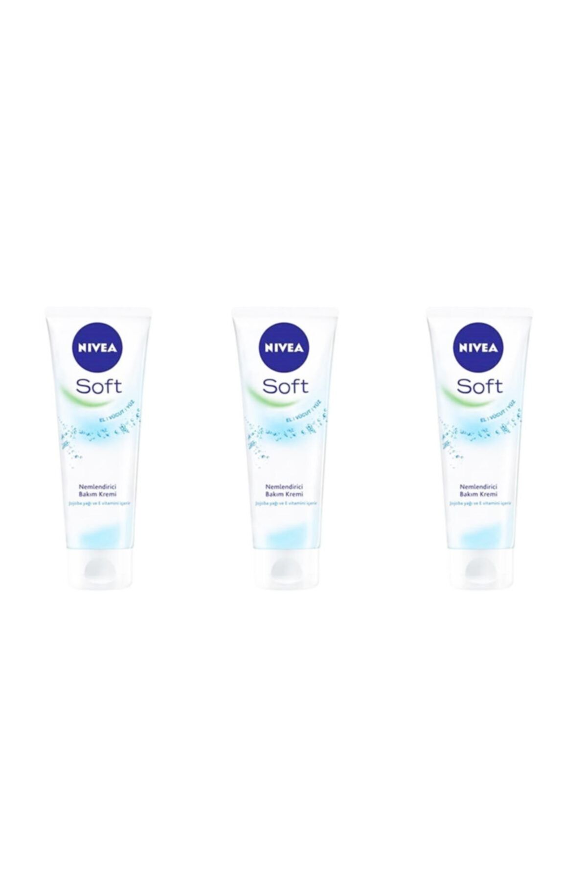 NIVEA Soft Krem 3x 75 Ml