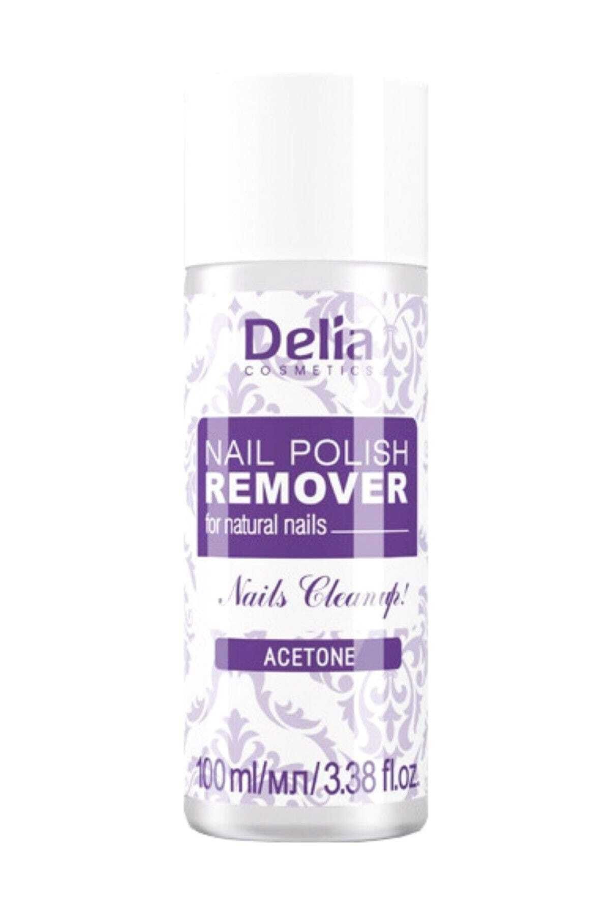 Delia Cosmetics Natural Nail Polish Remover 100 ml Oje Çıkarıcı 5906750812601