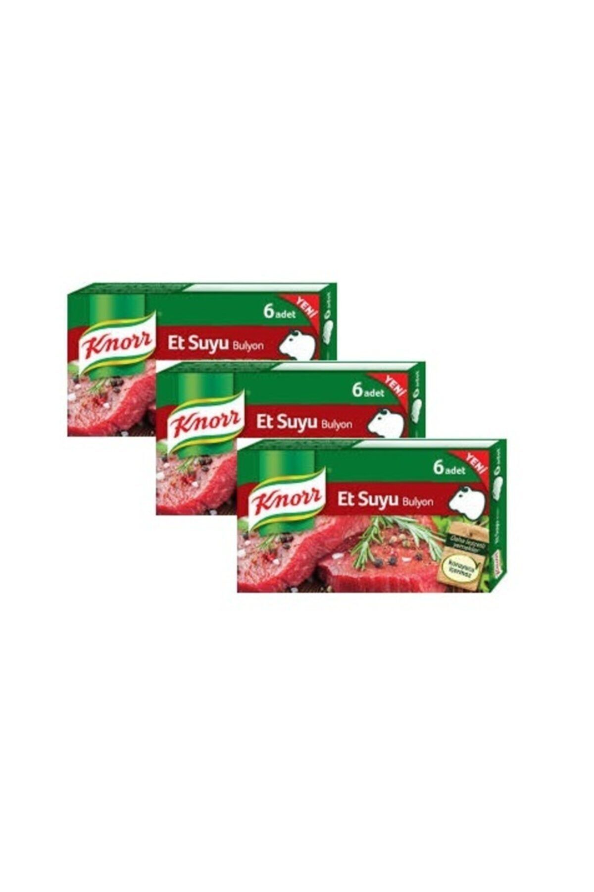 Knorr Et Bulyon (6'lı) 3'lü Paket