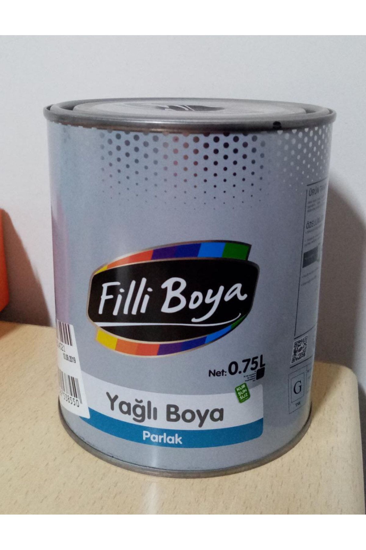 Filli Boya Parlak Yağlı Boya 0.75 L Vişne