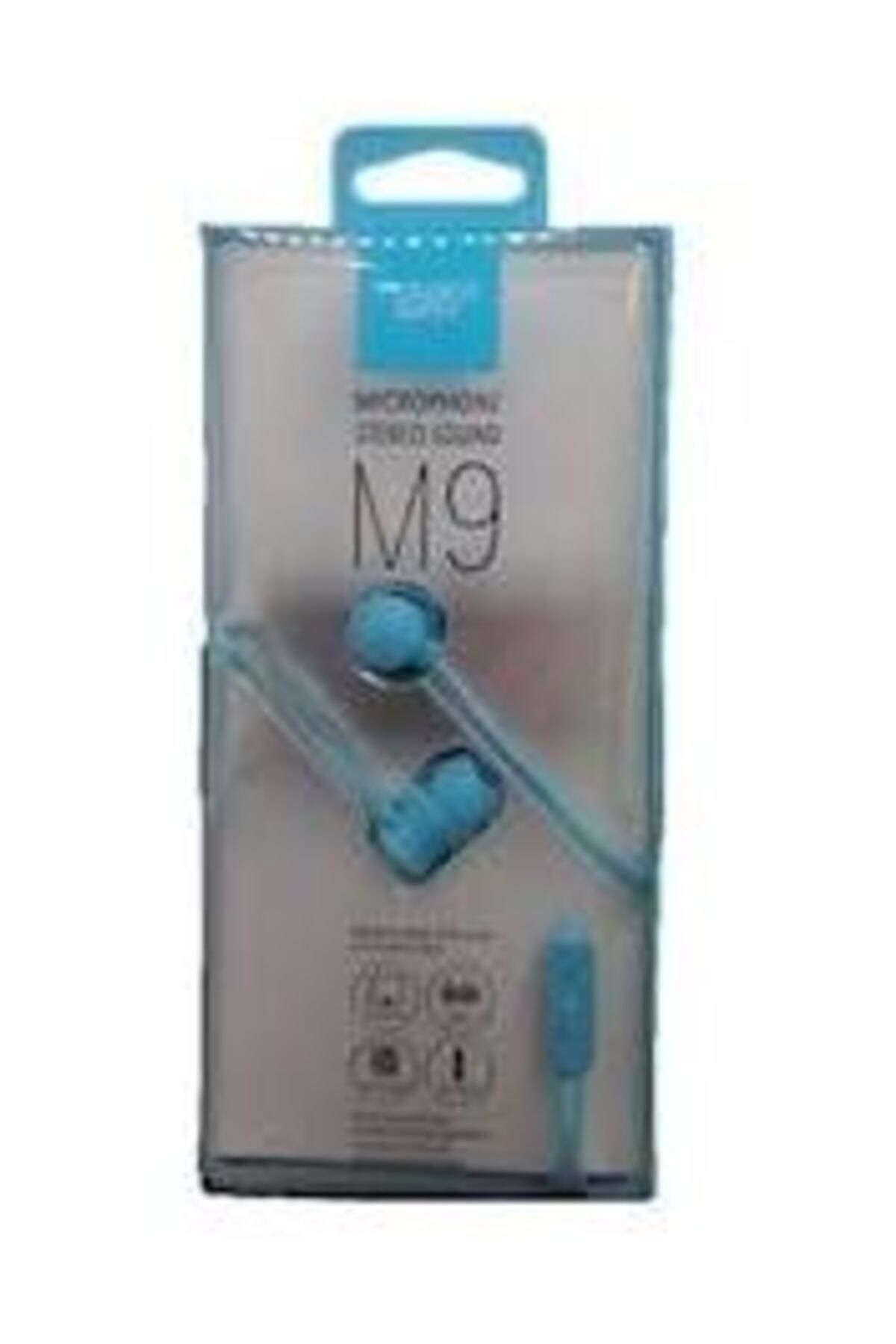 Powerway M9 Mikrofonlu Kulaklık (Mavi)