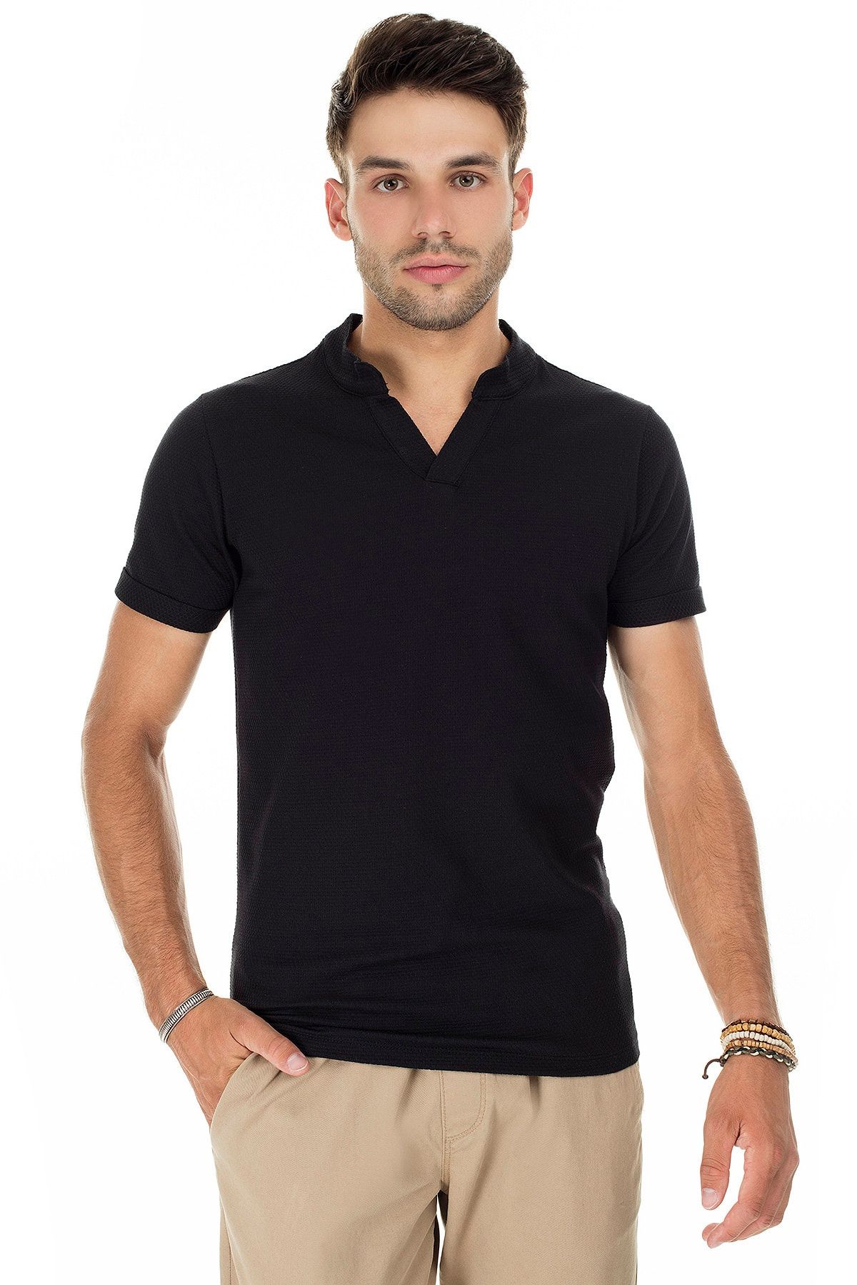 Buratti V Yaka T Shirt Erkek T Shirt Cf20s214365
