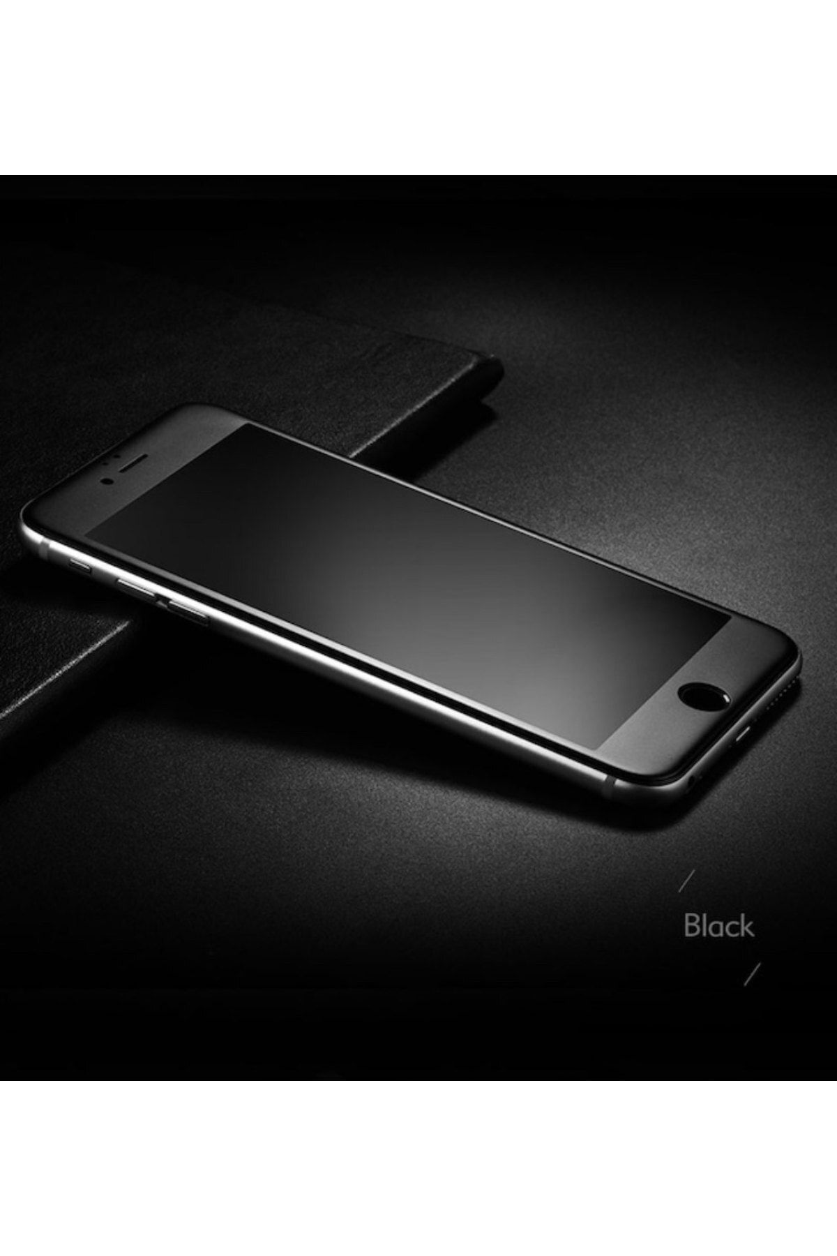 TEKNOPARKTA Iphone 6 Iphone 6s Mat Seramik Nano Tam Kaplayan Full Ekran Koruyucu Siyah