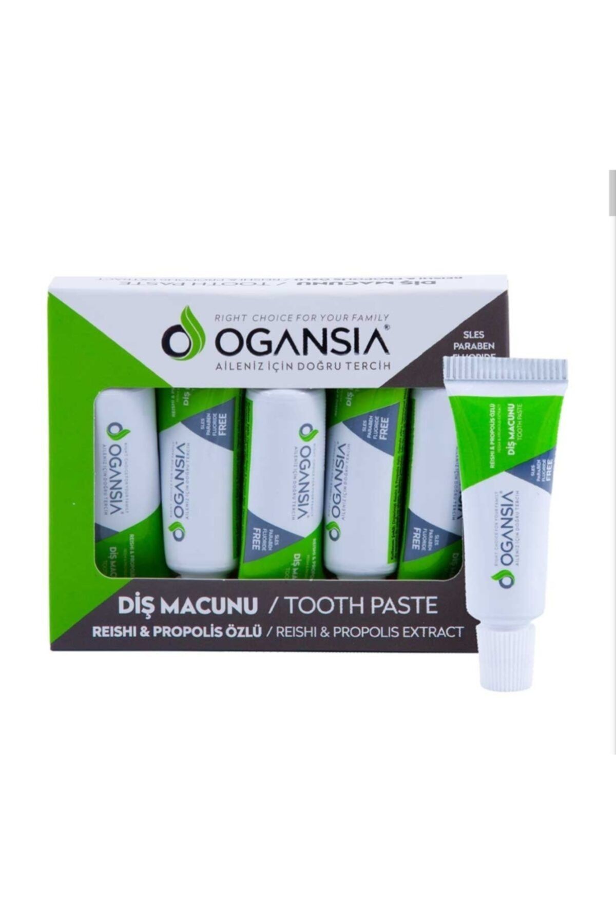 Ogansia Propolis ve Çay Ağacı Özlü Diş Macunu 5’li