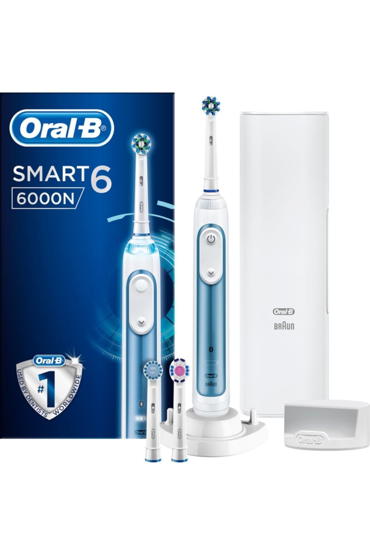 Oral-B Smart 6000 Şarj Edilebilir Diş Fırçası Cross Action