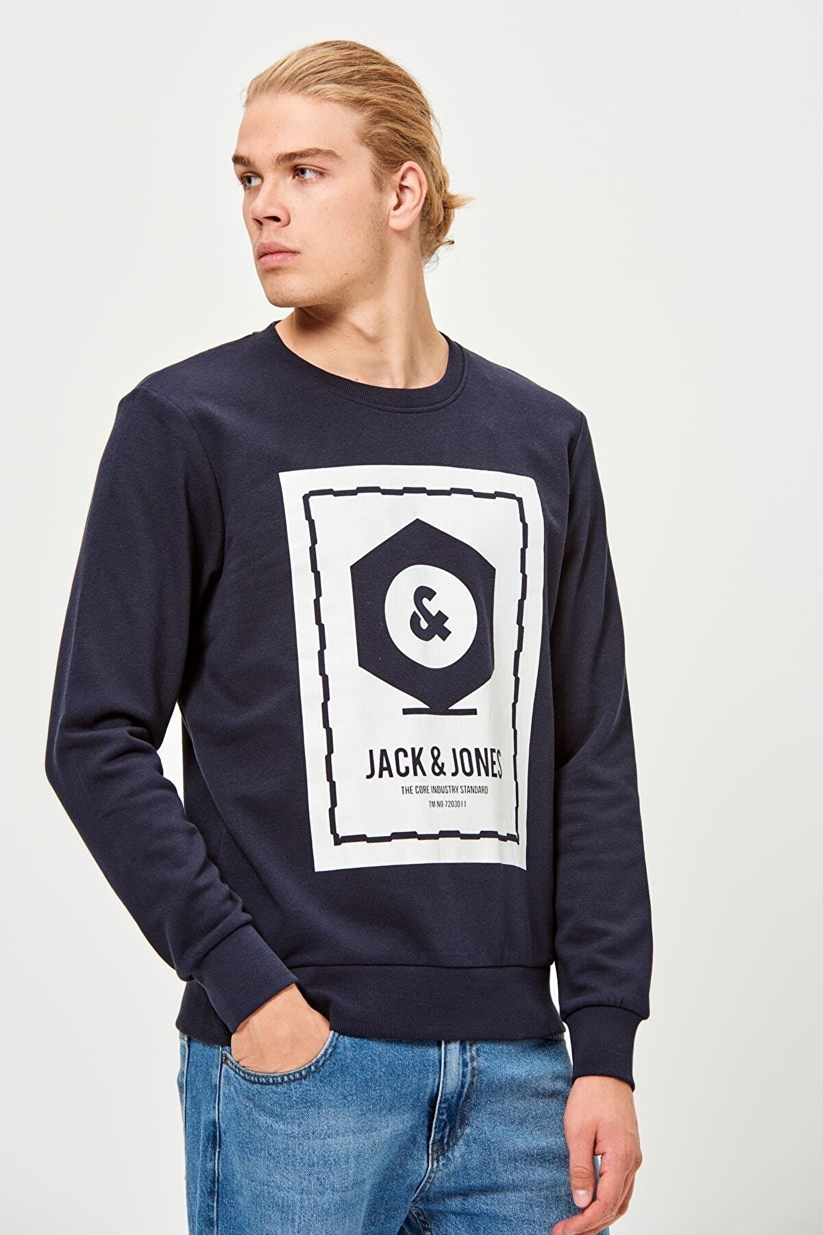 Jack & Jones Jack&jones Jcoknown Erkek Sweatshirt 12156248