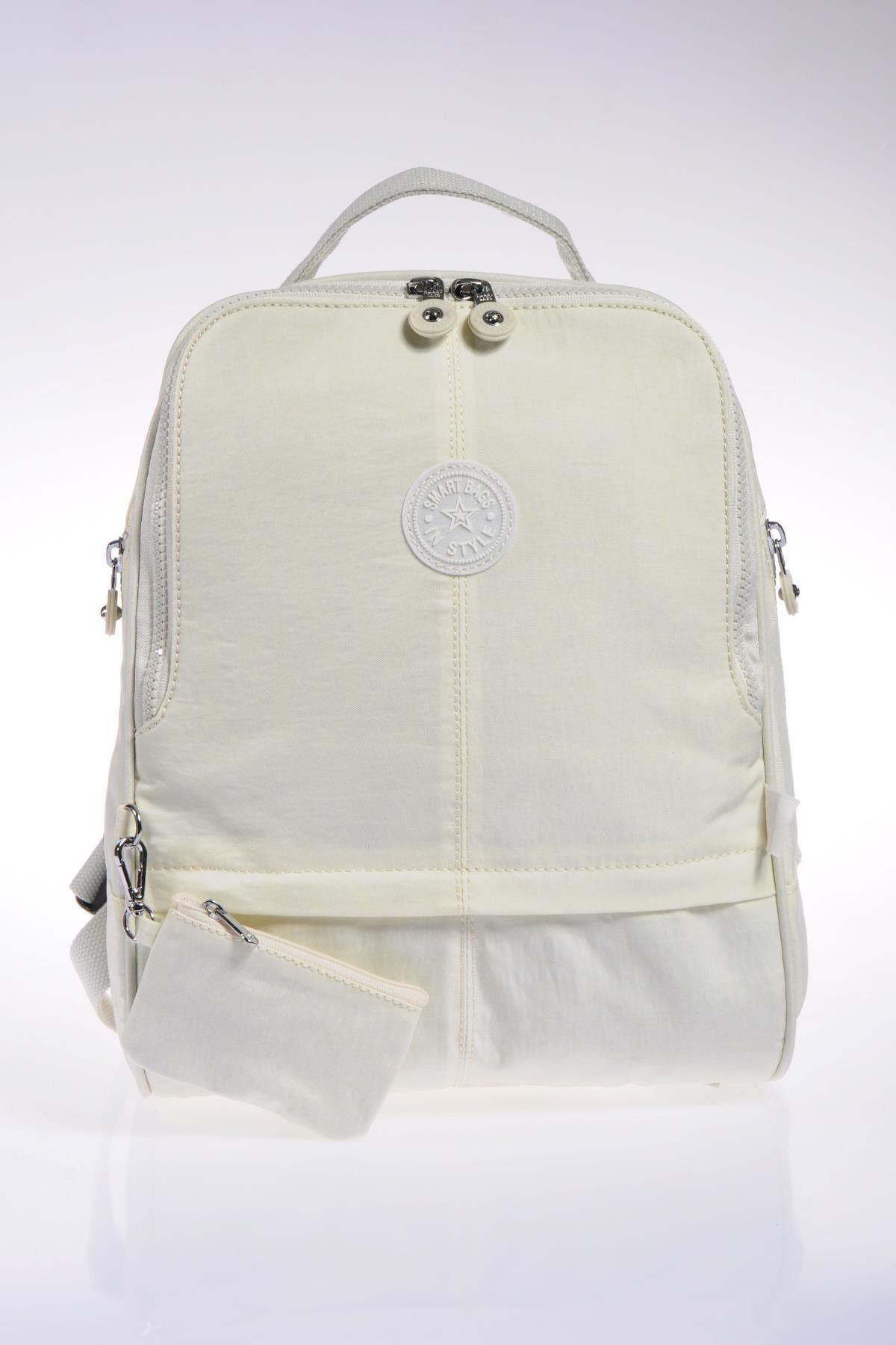 Smart Bags Smb1117-0002 K.beyaz Kadın Sırt Çantası