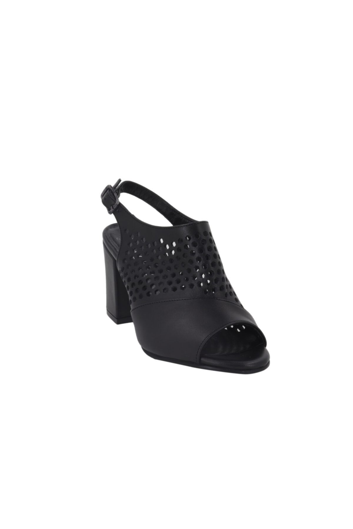 Hobby Siyah Topuklu Kadın Ayakkabı Lp0228