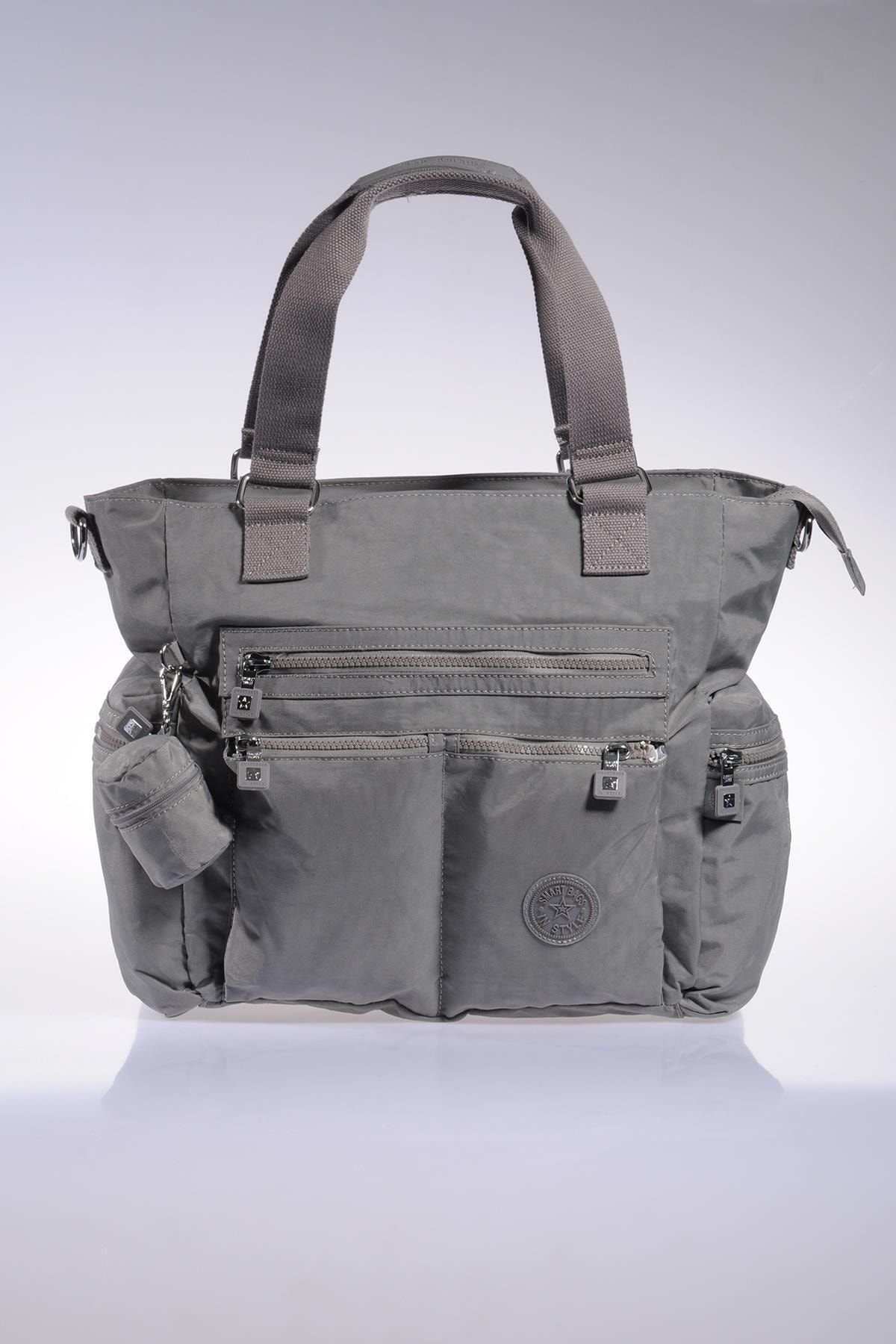 Smart Bags Smb1210-0078 Gri Kadın Bebek Bakım Çantası