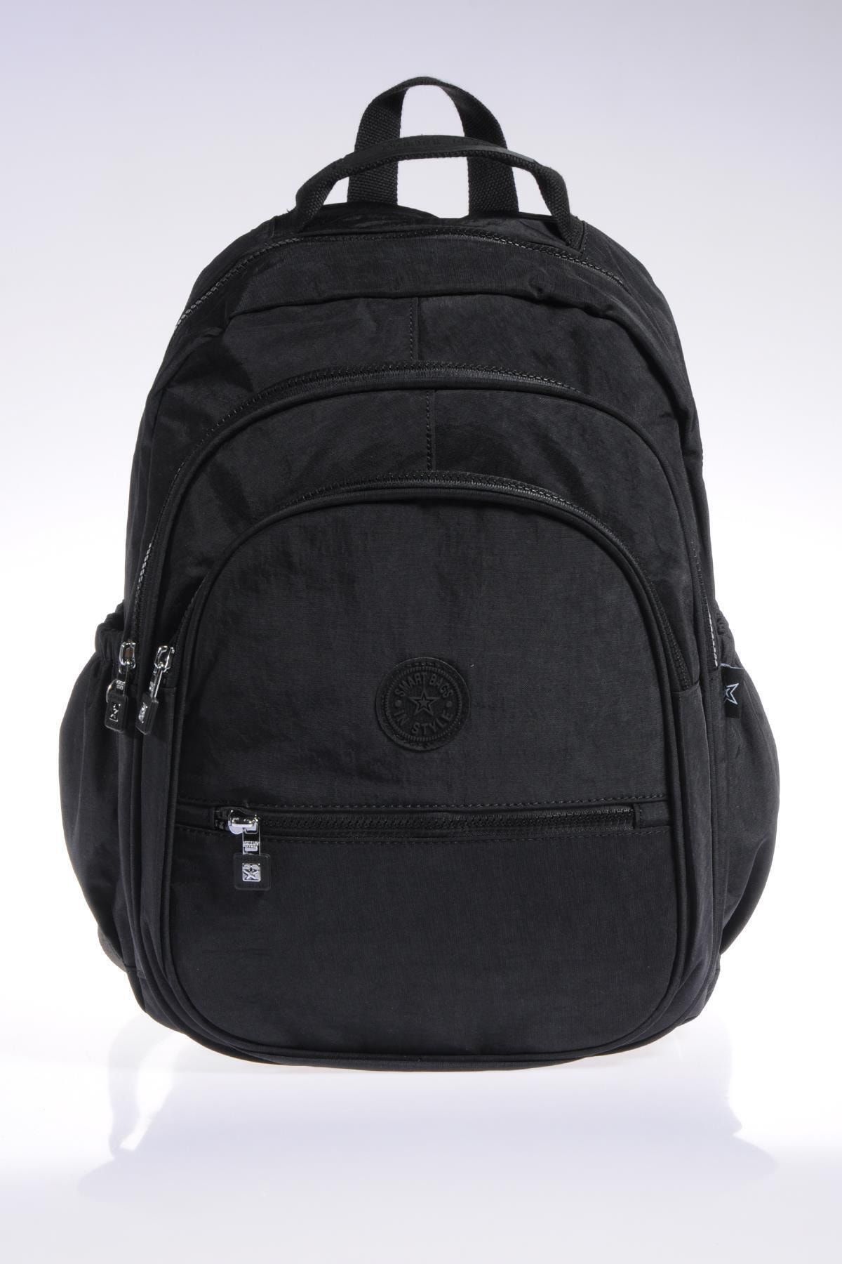 Smart Bags Smb1216-0001 Siyah Kadın Sırt Çantası