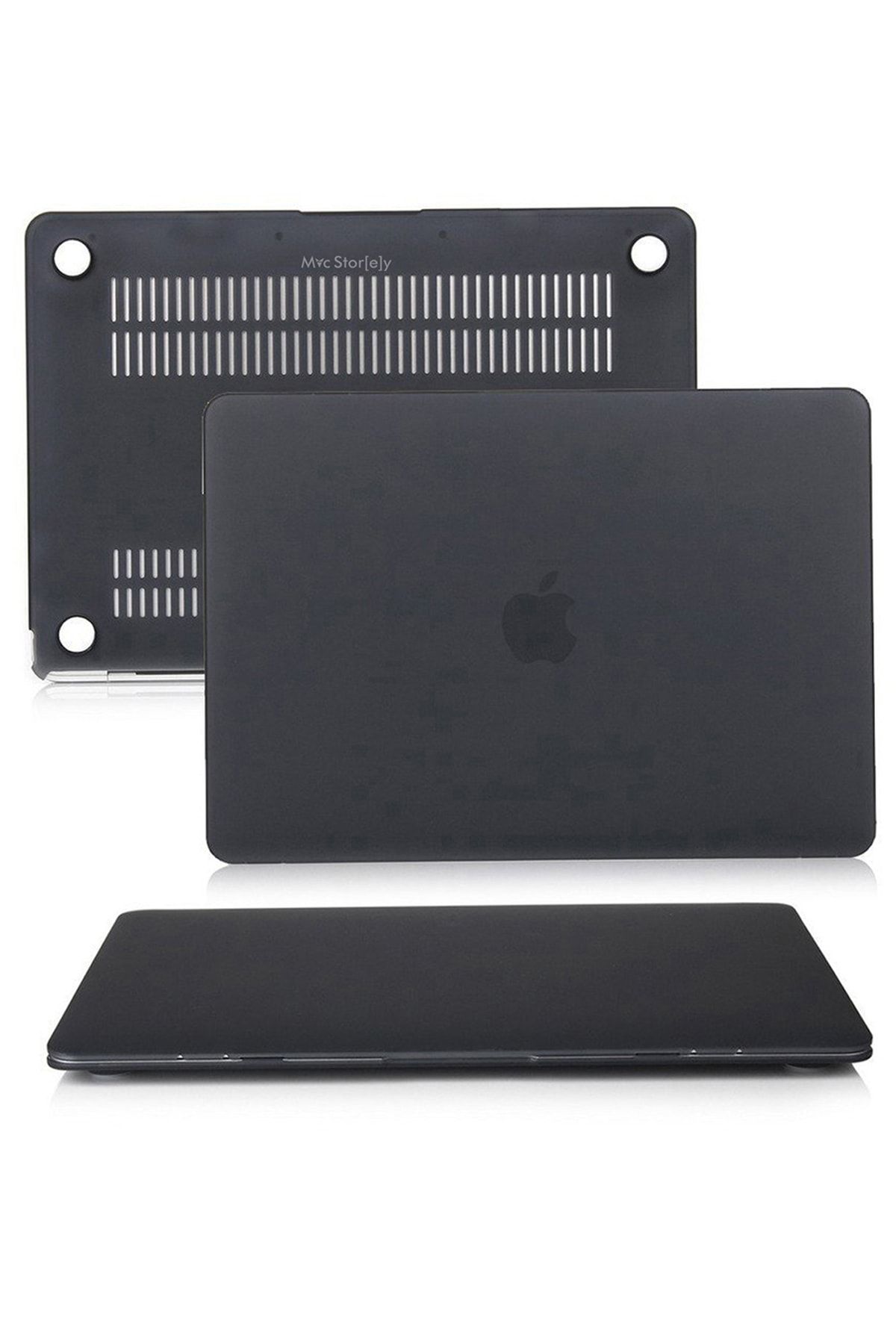 Mcstorey MacBook Air Kılıf HardCase Touch ID A1932 2018/2019 ile Uyumlu Koruyucu Kılıf
