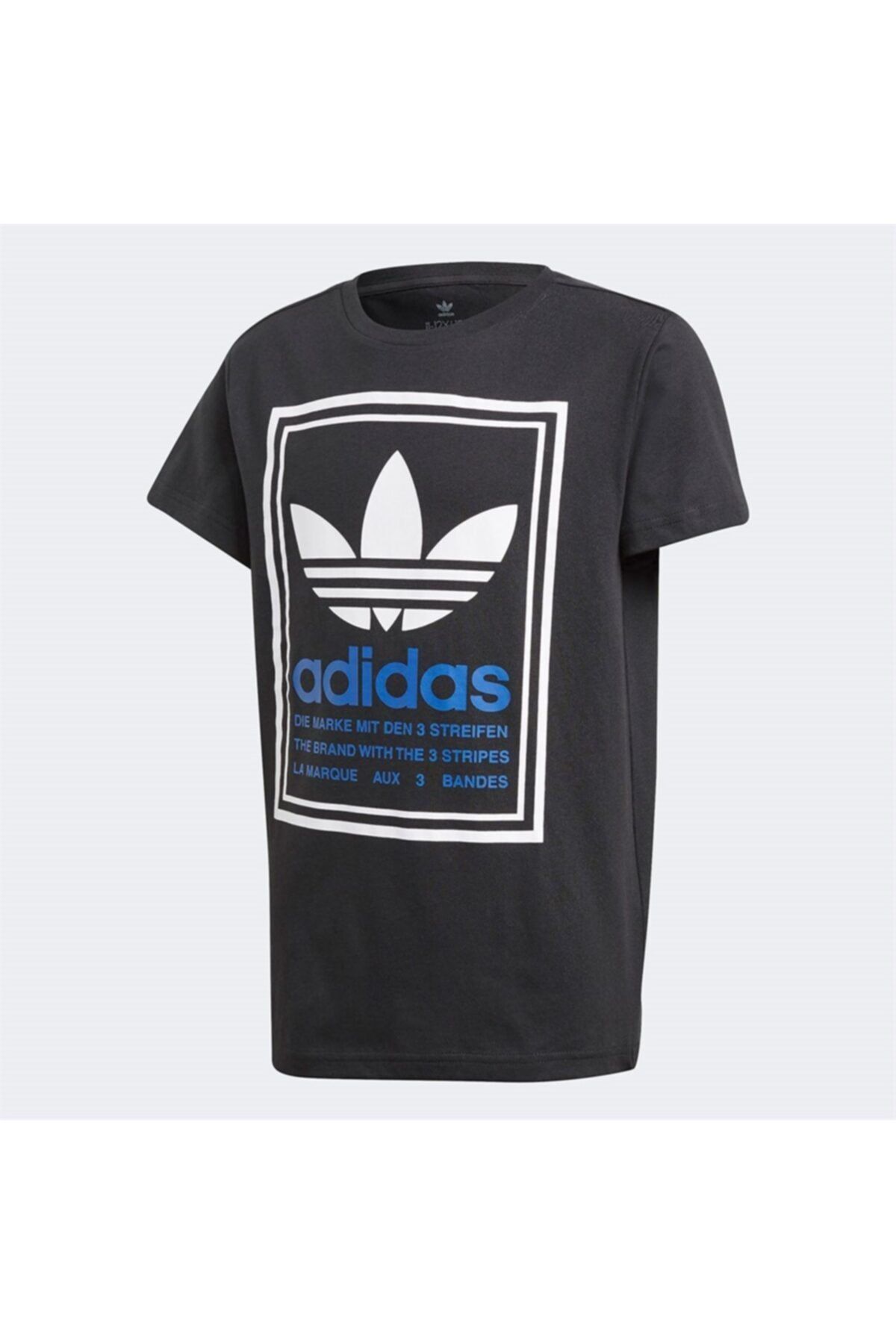 adidas Erkek Çocuk Siyah Graphıc Tee T-Shirt