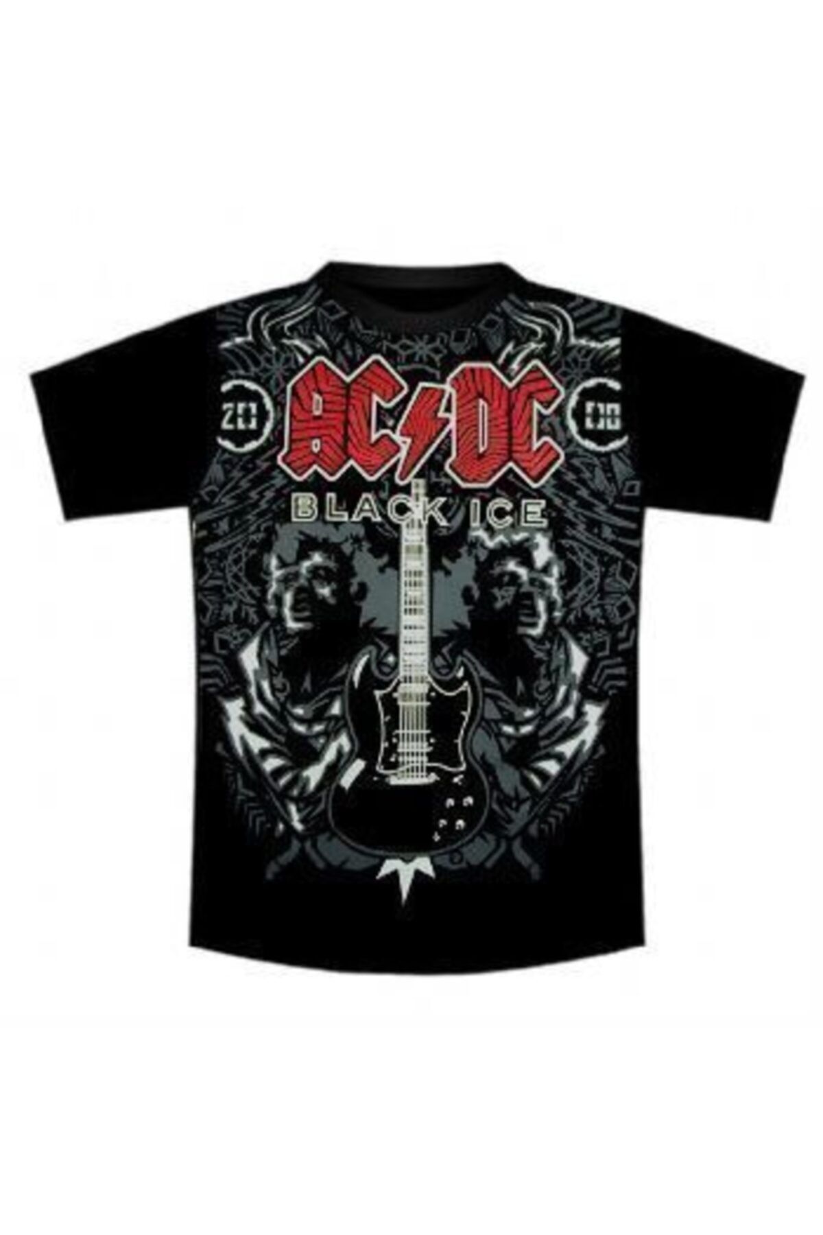 Metal Giyim Ac/dc Tişört-black Ice Xl