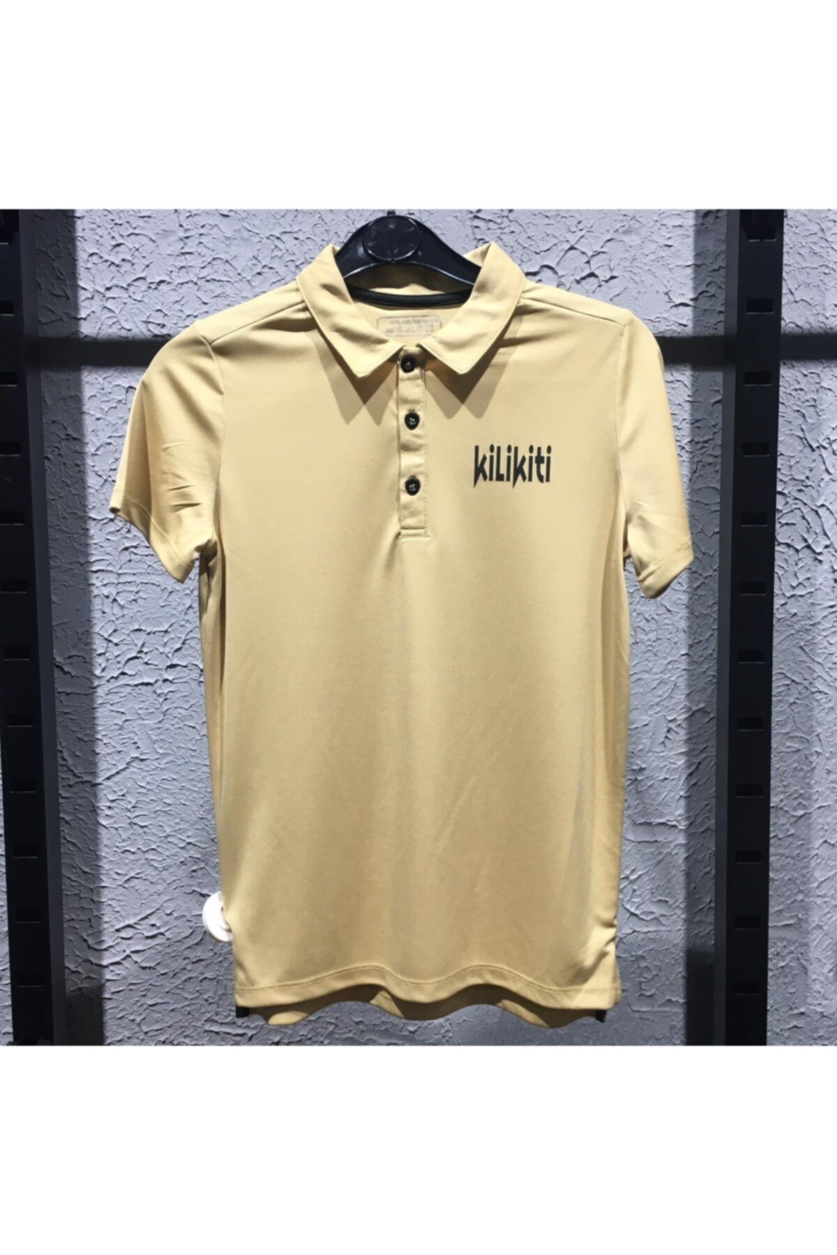 KİLİKİTİ Genç Erkek/ Çocuk Spor T-shirt Polo Yaka Gold