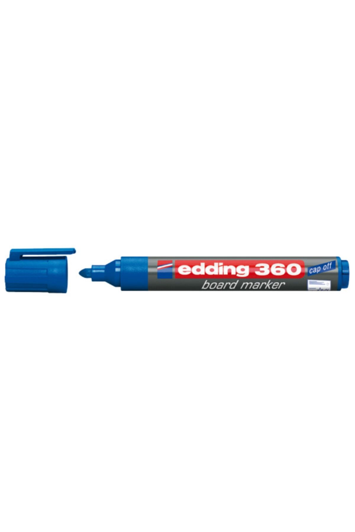Edding E-360 Mavi Tahta Kalemi 10 Lu (1 Paket 10 Adet)