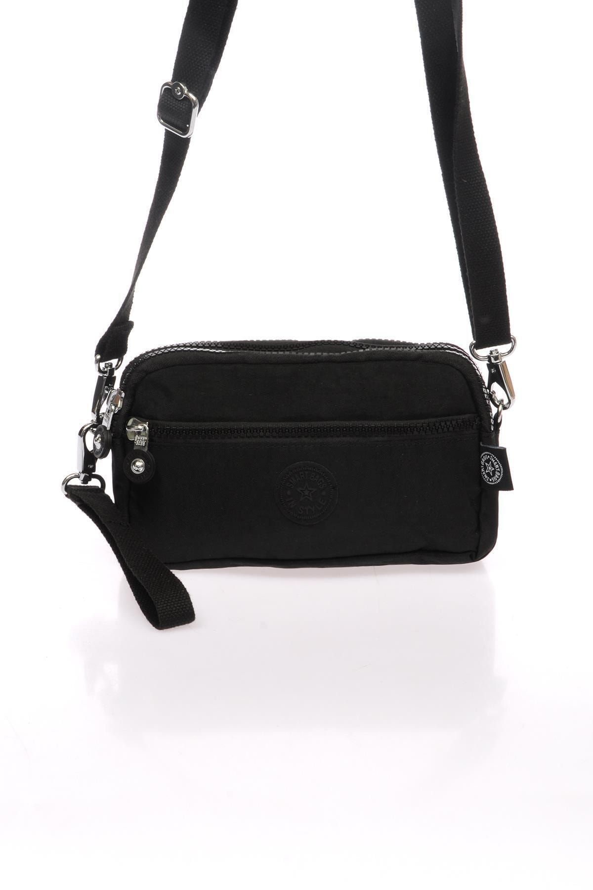 Smart Bags Smb1112-0001 Siyah Kadın Minik Çapraz Çanta