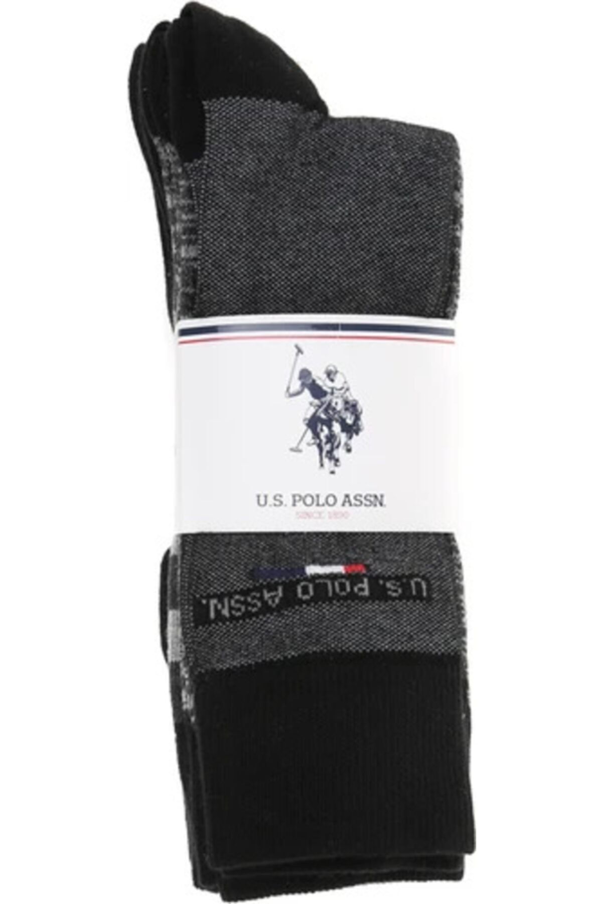 U.S. Polo Assn. 5'li Antrasit Çorap