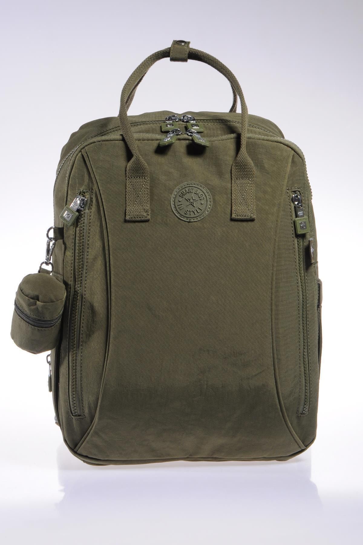 Smart Bags Smb1221-0029 K.yeşil Kadın Bebek Bakım Sırt Çantası