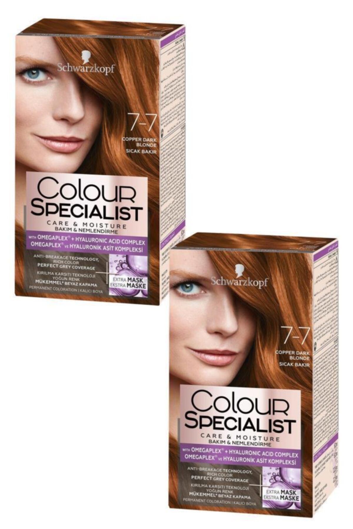 Colour Specialist Sıcak Bakır 7-7 Saç Boyası X 2 Adet