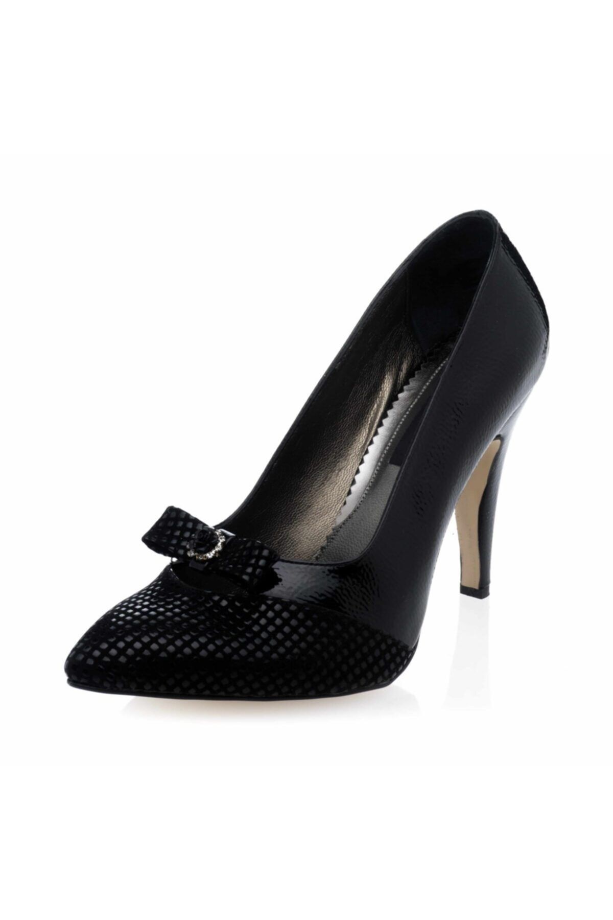 İriadam 190330 Siyah Büyük Numara Kadın Ayakkabı