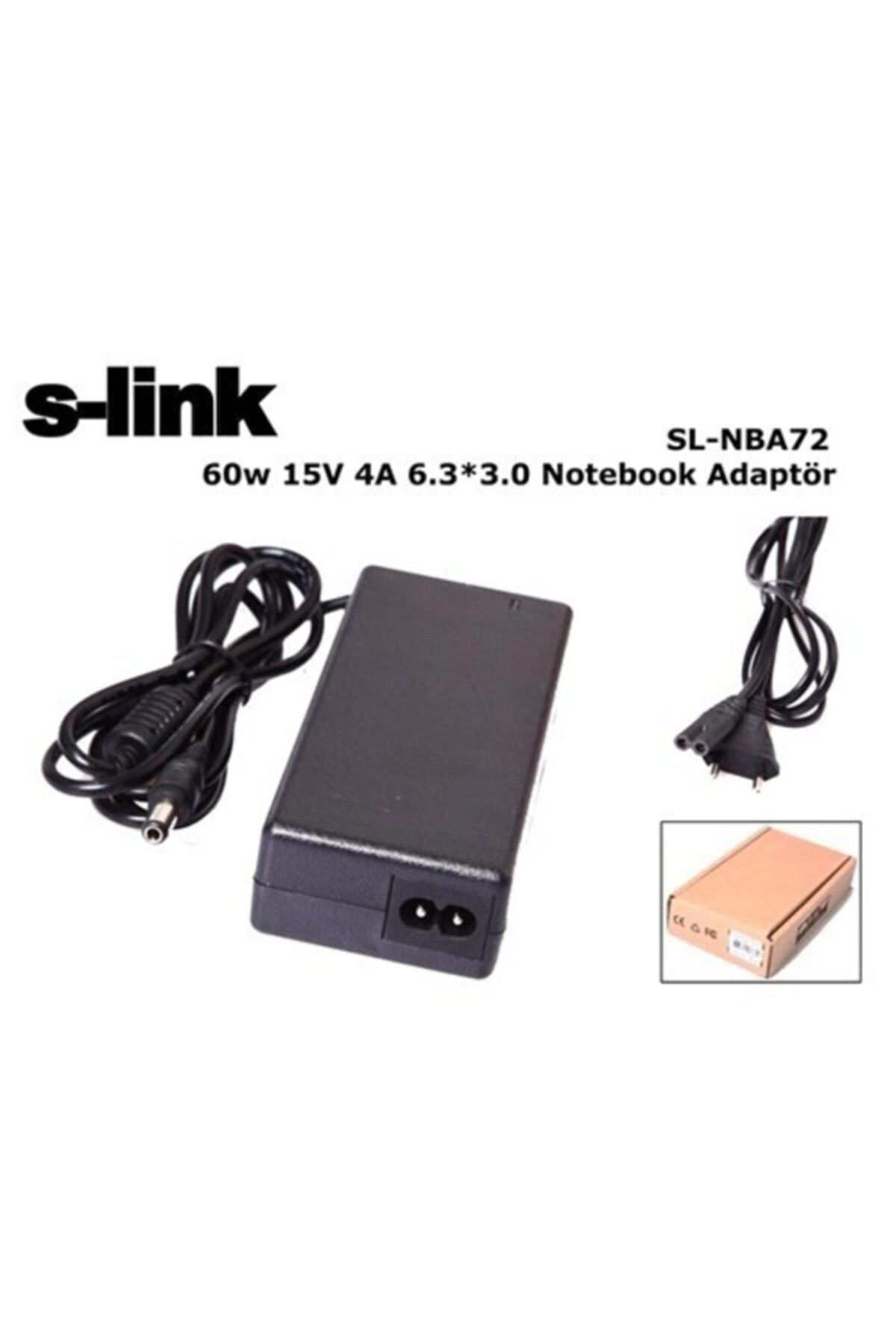 S-Link Sl-nba72 60w 15v 4a 6.3-3.0 Notebook