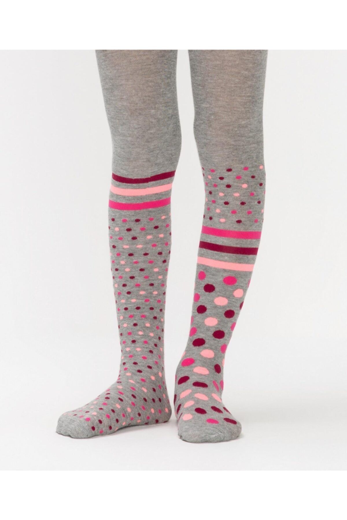 Penti Pretty Süper Dot Kız Çocuk Külotlu Çorap | Pccpsudg17sk