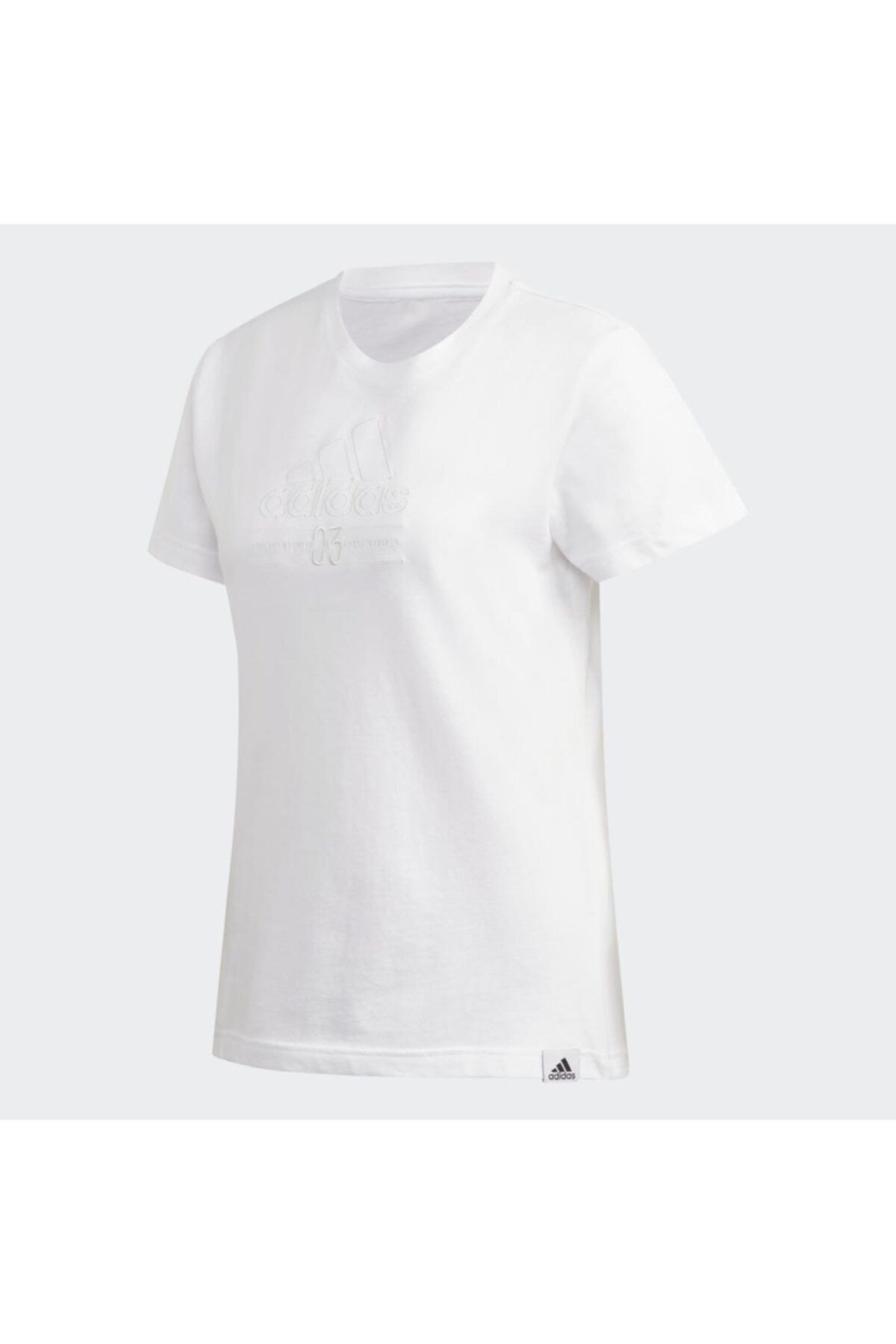 adidas W BB T Beyaz Kadın T-Shirt 101069146