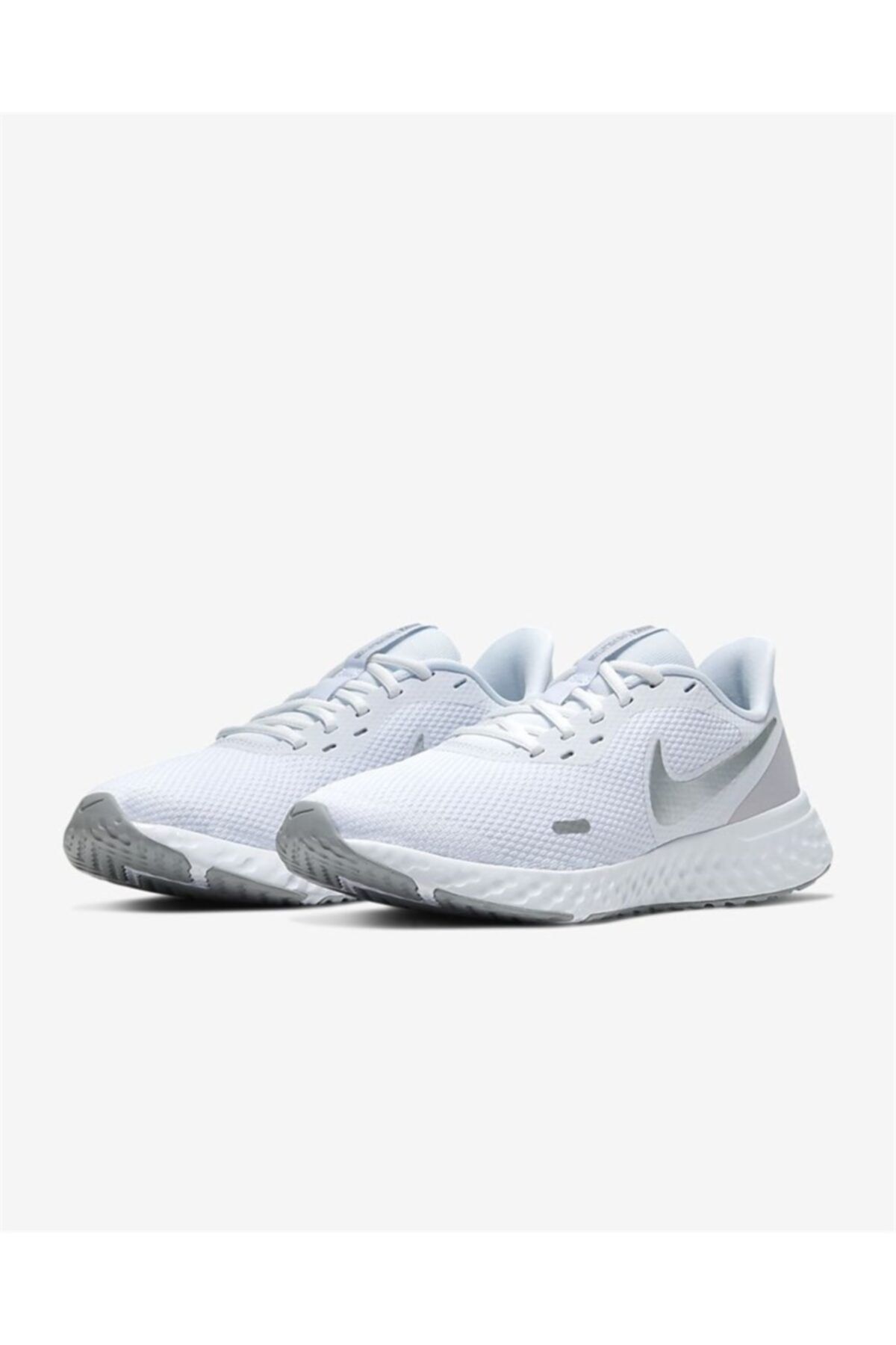 Nike Kadın Beyaz Revolution 5 Spor Ayakkabı Bq3207-100