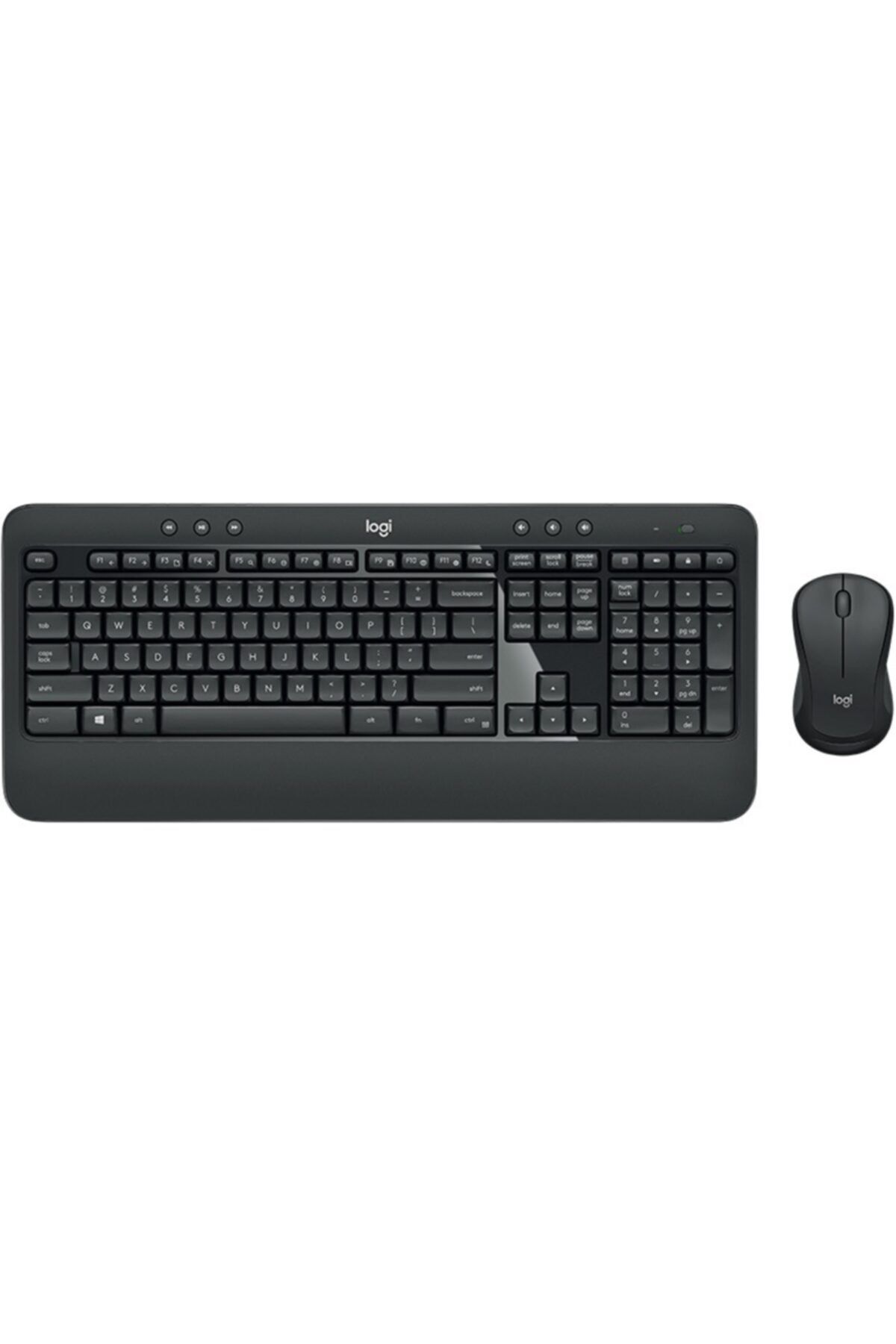 logitech Logıtech Mk540 Kablosuz Set Mm Q Tr Usb Siyah