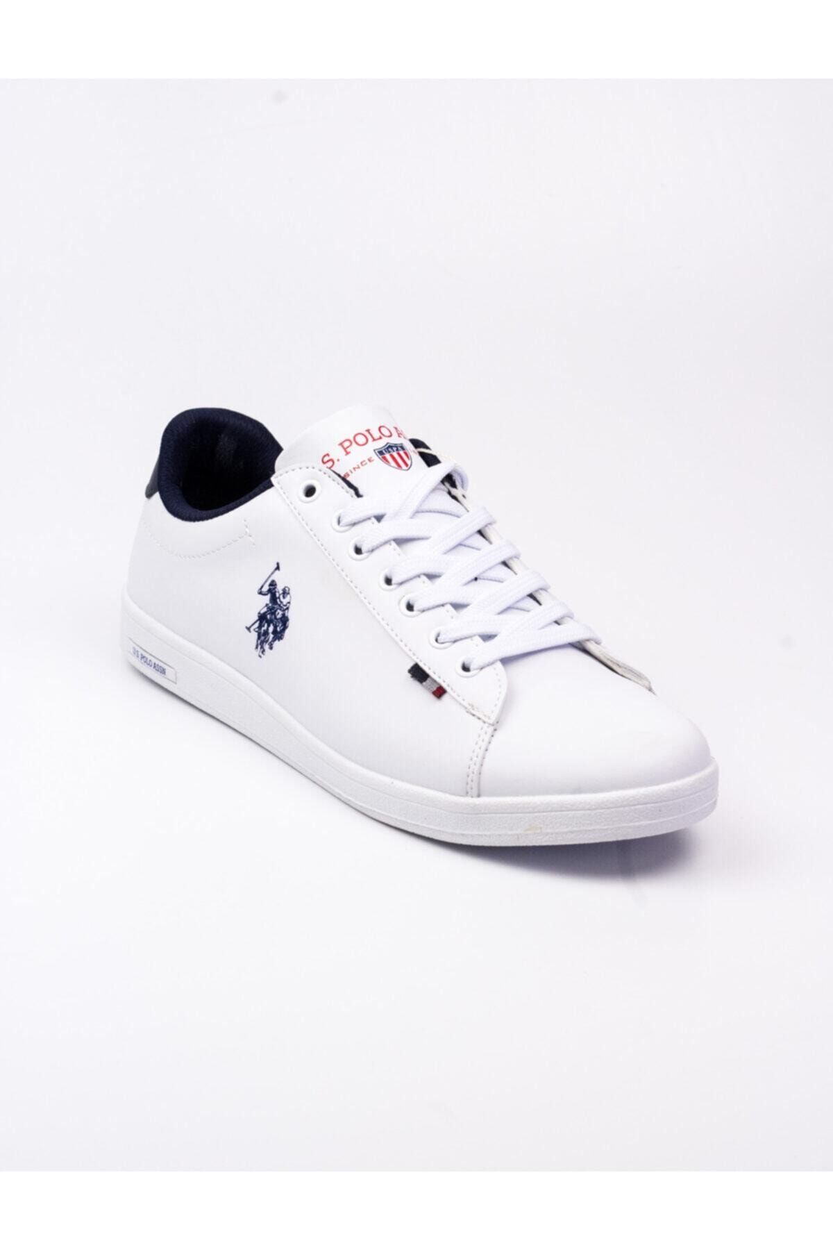 U.S. Polo Assn. FRANCO DHM Beyaz Erkek Sneaker Ayakkabı 100548978