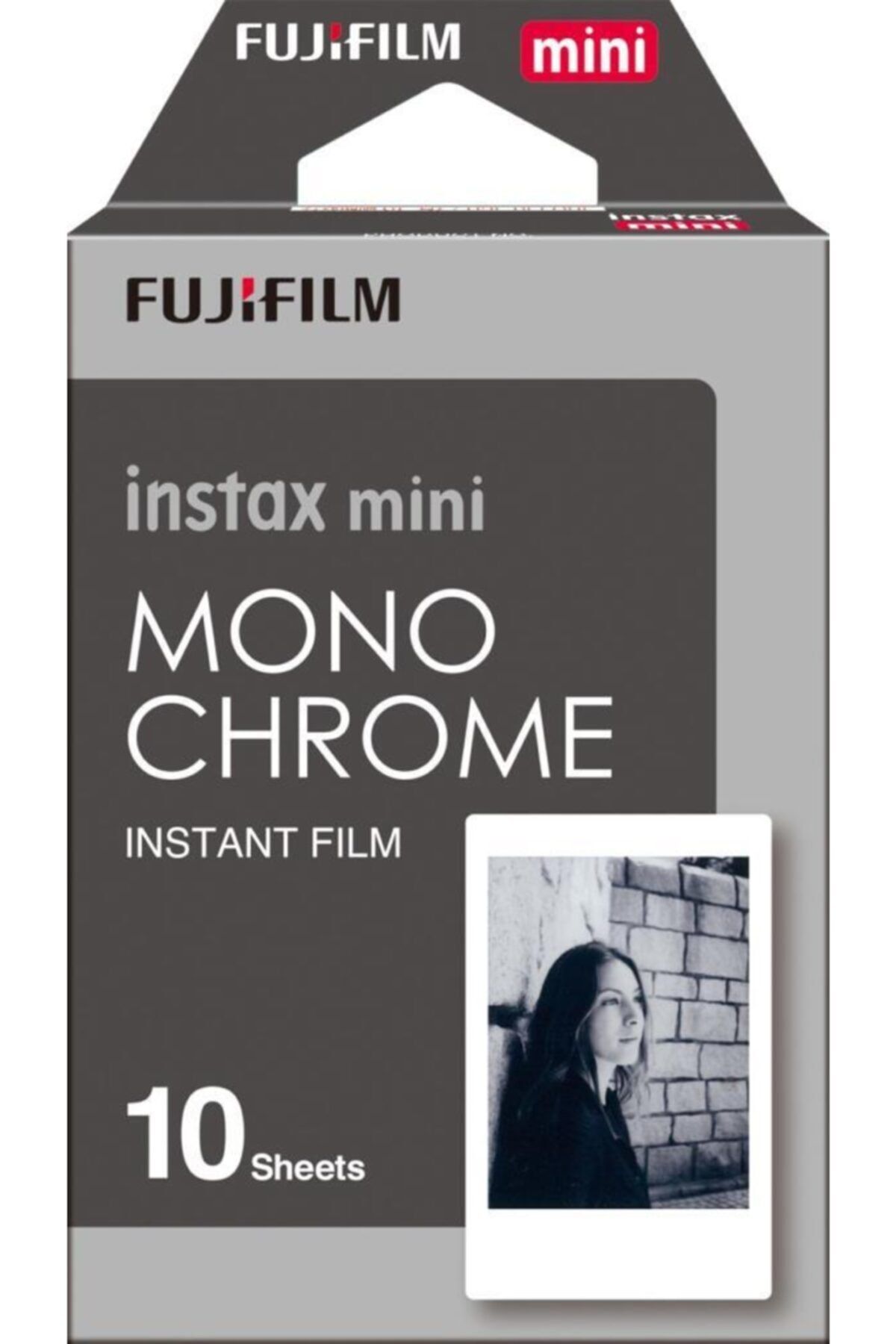 Fujifilm Instax Mini Monochrome Siyah-beyaz 10'lu Film