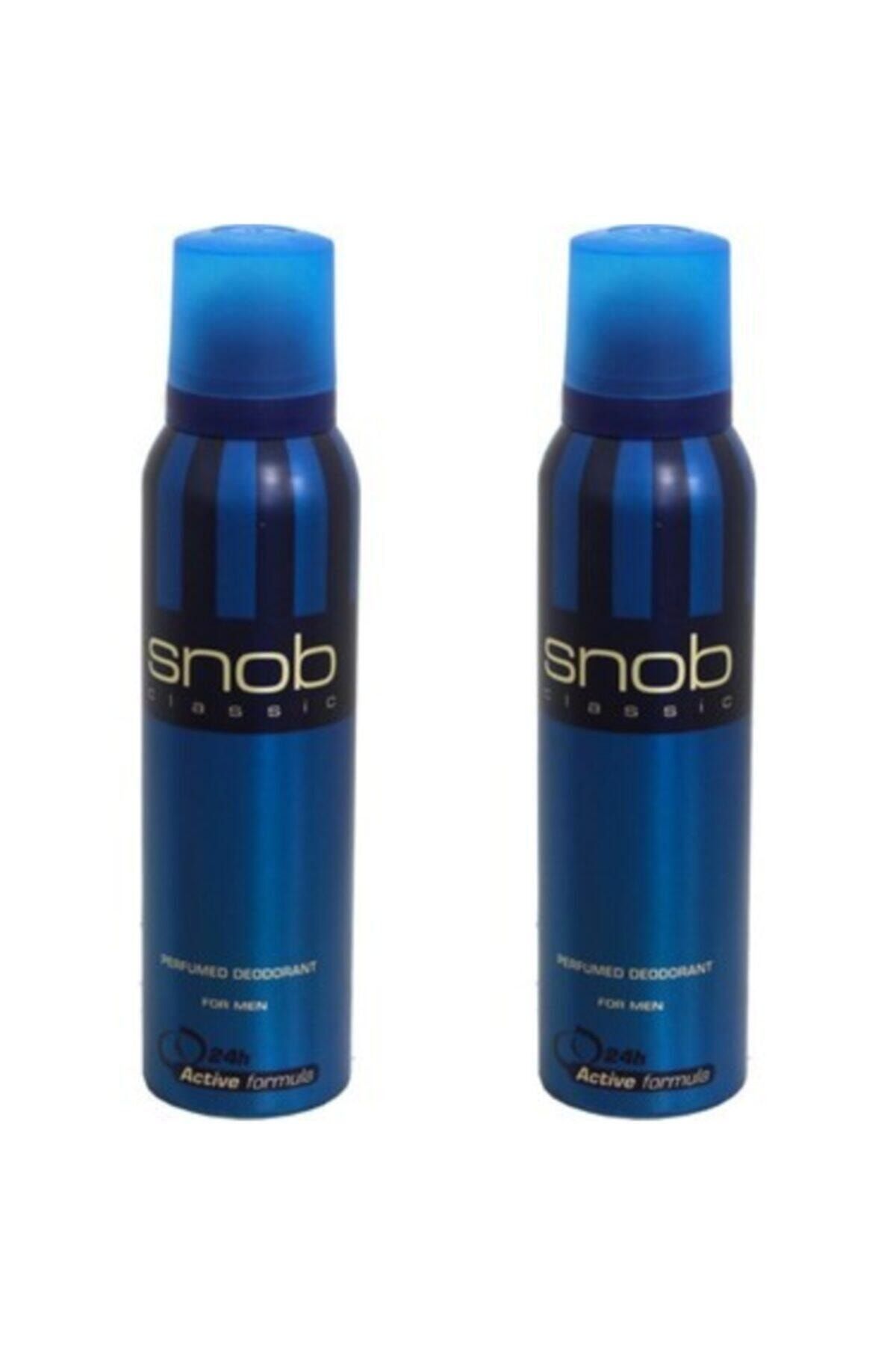 Snob Classic 2 Adet 150 ml Erkek Deodorant