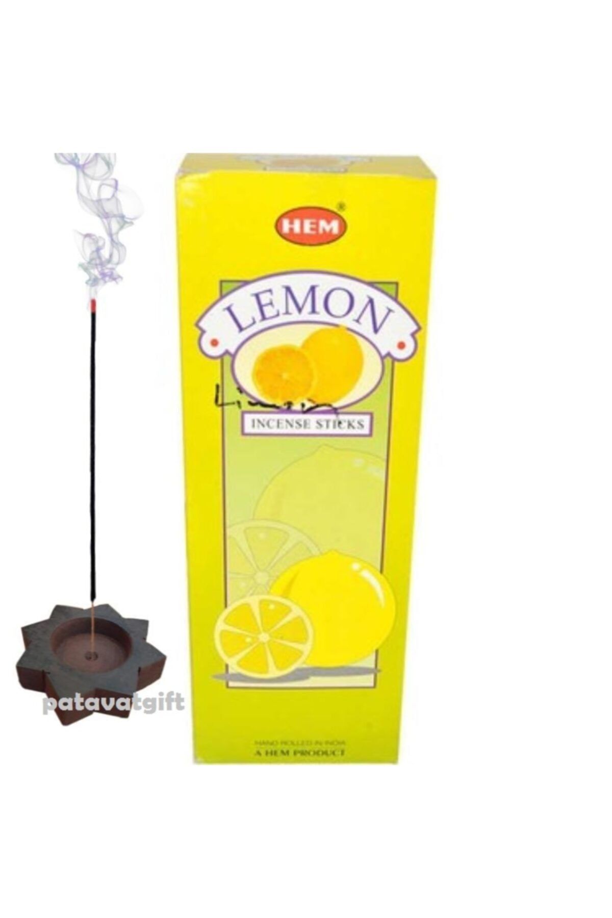 Hem Tütsü Limon 120 Adet Tütsü Yıldız Tütsülük Hediyeli