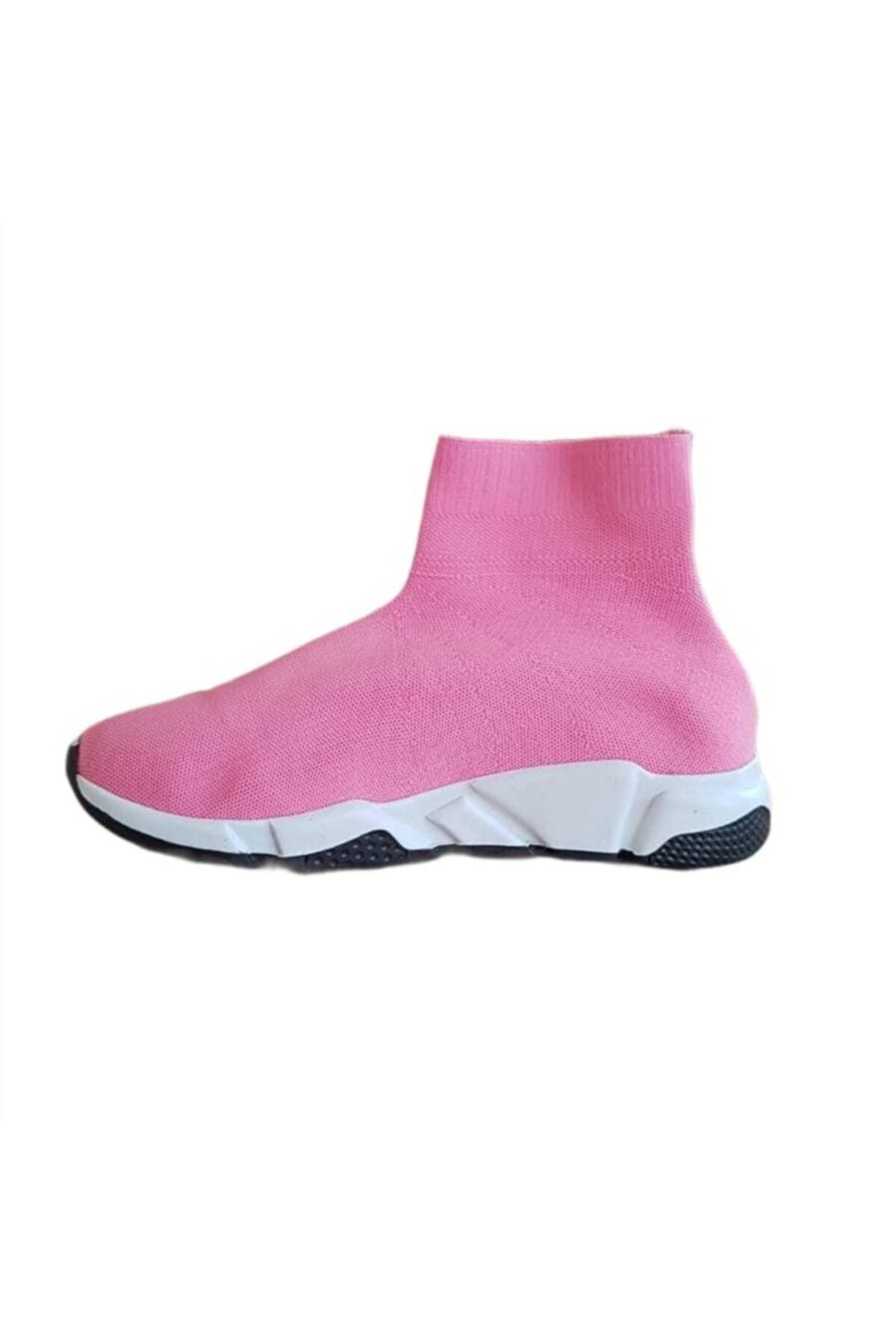 MİRKET Kadın Pembe Çoraplı Sneaker Ayakkabı