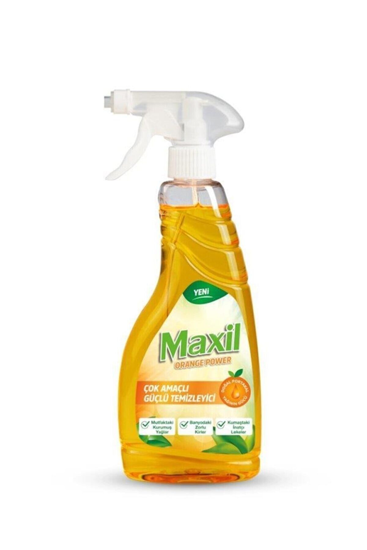 Maxil Orange Power Çok Amaçlı Güçlü Temizleyici Ve Leke Çıkarıcı 500 ml